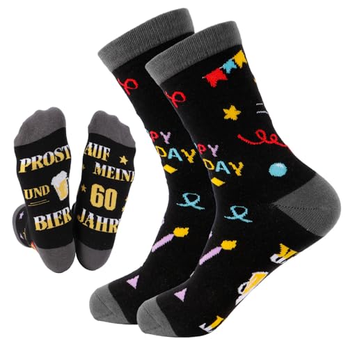 Anicy Bier Socken Geschenke 60 Geburtstag Mann, Lustige Geburtstagsgeschenk für Männer, Bier Geschenke für Männer Geburtstag, Männergeschenke, 60 Geburtstag Mann und Frau Anicy Bier Socken Geschenke 60 Geburtstag Mann, Lustige Geburtstagsgeschenk für Männer, Bier Geschenke für Männer Geburtstag, Männergeschenke, 60 Geburtstag Mann und Frau von Anicy