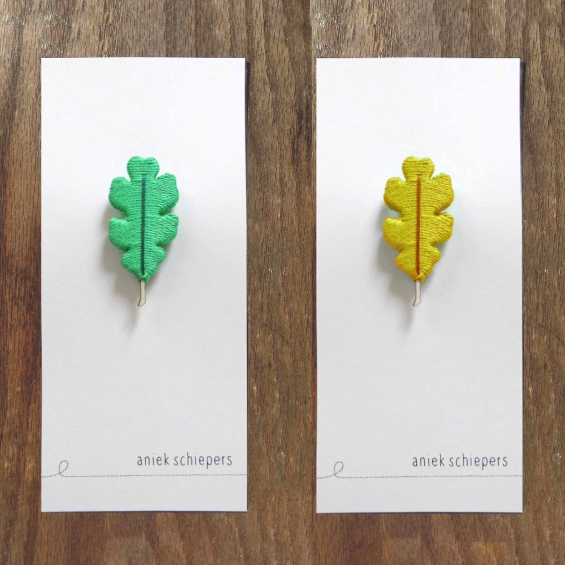 Blattbrosche von AniekSchiepers