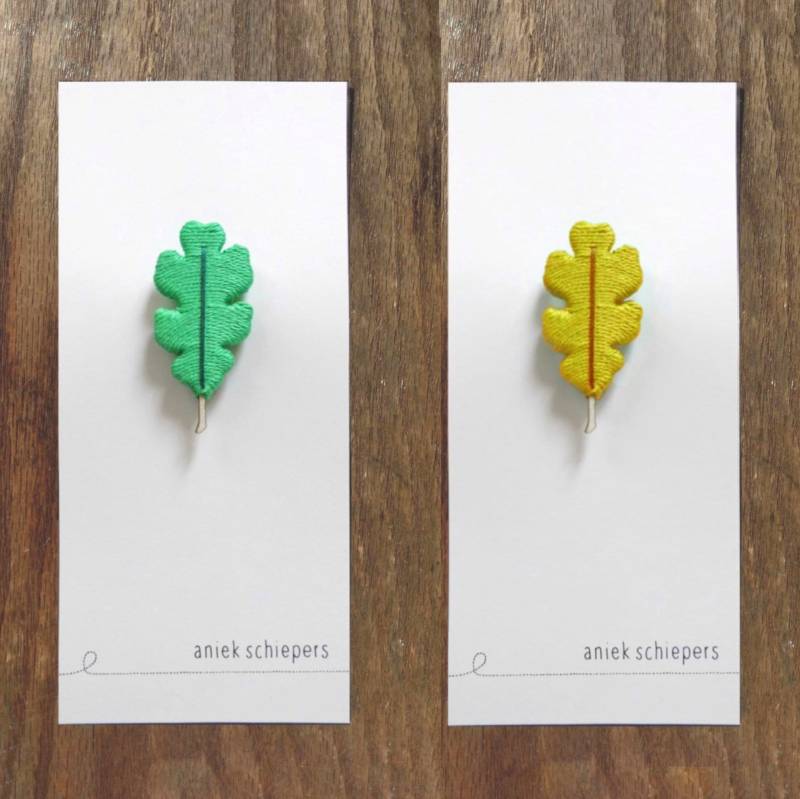Blattbrosche von AniekSchiepers