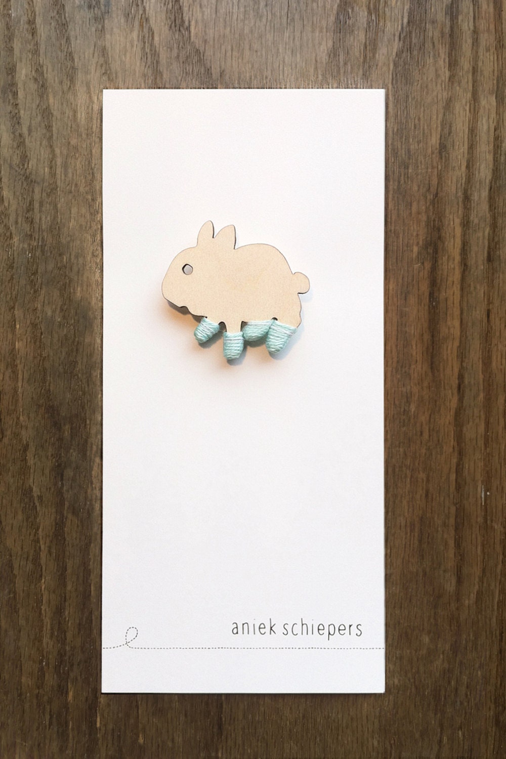 Kaninchenbrosche von AniekSchiepers