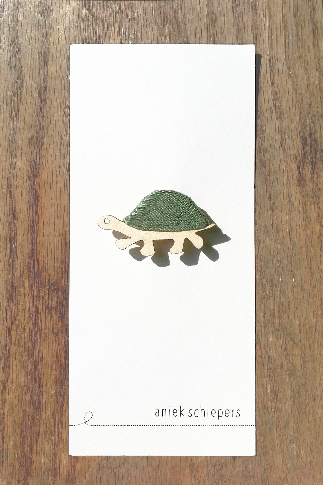 Schildkrötenbrosche von AniekSchiepers