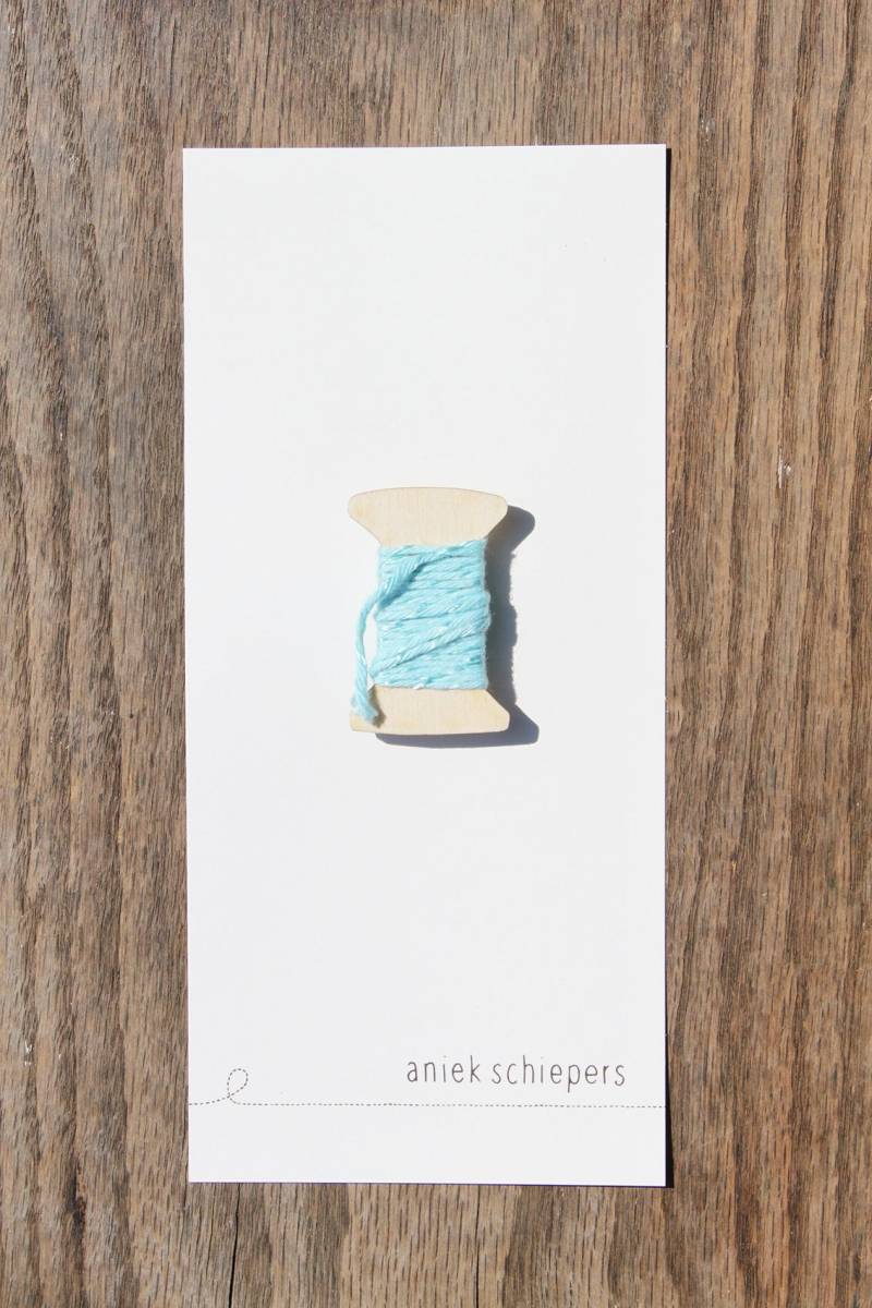 Spulenbrosche von AniekSchiepers