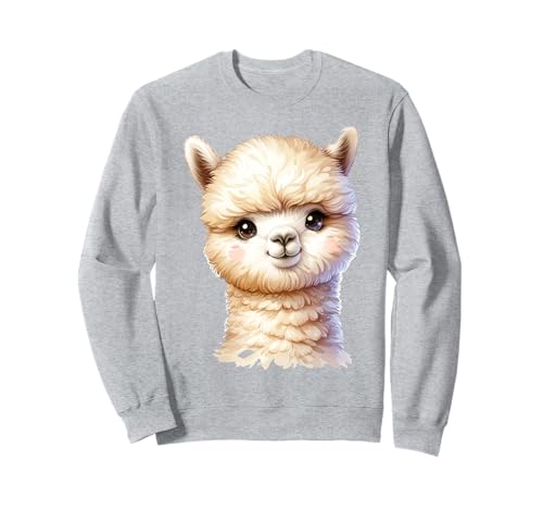 Niedliches Alpaka-Tier-Design für Kinder und Tierliebhaber Sweatshirt Niedliches Alpaka-Tier-Design für Kinder und Tierliebhaber Sweatshirt von Animal Birthday Designs for Kids and Toddlers