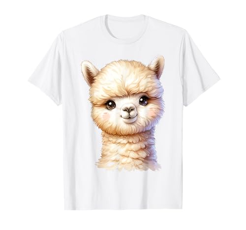 Niedliches Alpaka-Tier-Design für Kinder und Tierliebhaber T-Shirt Niedliches Alpaka-Tier-Design für Kinder und Tierliebhaber T-Shirt von Animal Birthday Designs for Kids and Toddlers