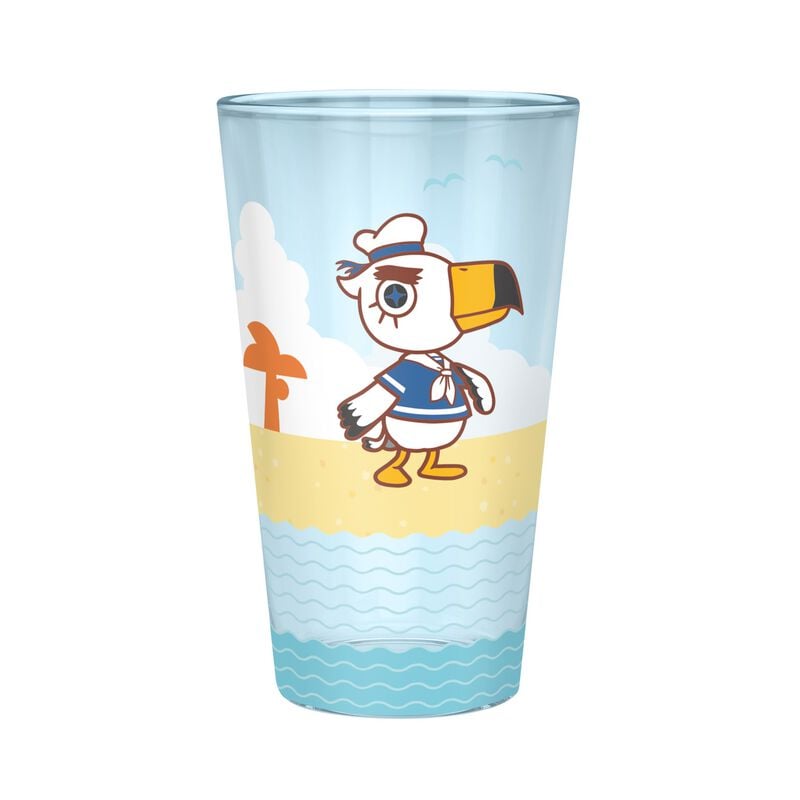 Animal Crossing Gulliver Trinkglas multicolor von Animal Crossing