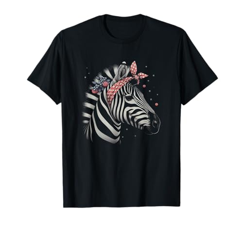 Niedliches Zebra-Design für Frauen und Mädchen T-Shirt Niedliches Zebra-Design für Frauen und Mädchen T-Shirt von Animal Lover Themed Graphic Art Designs