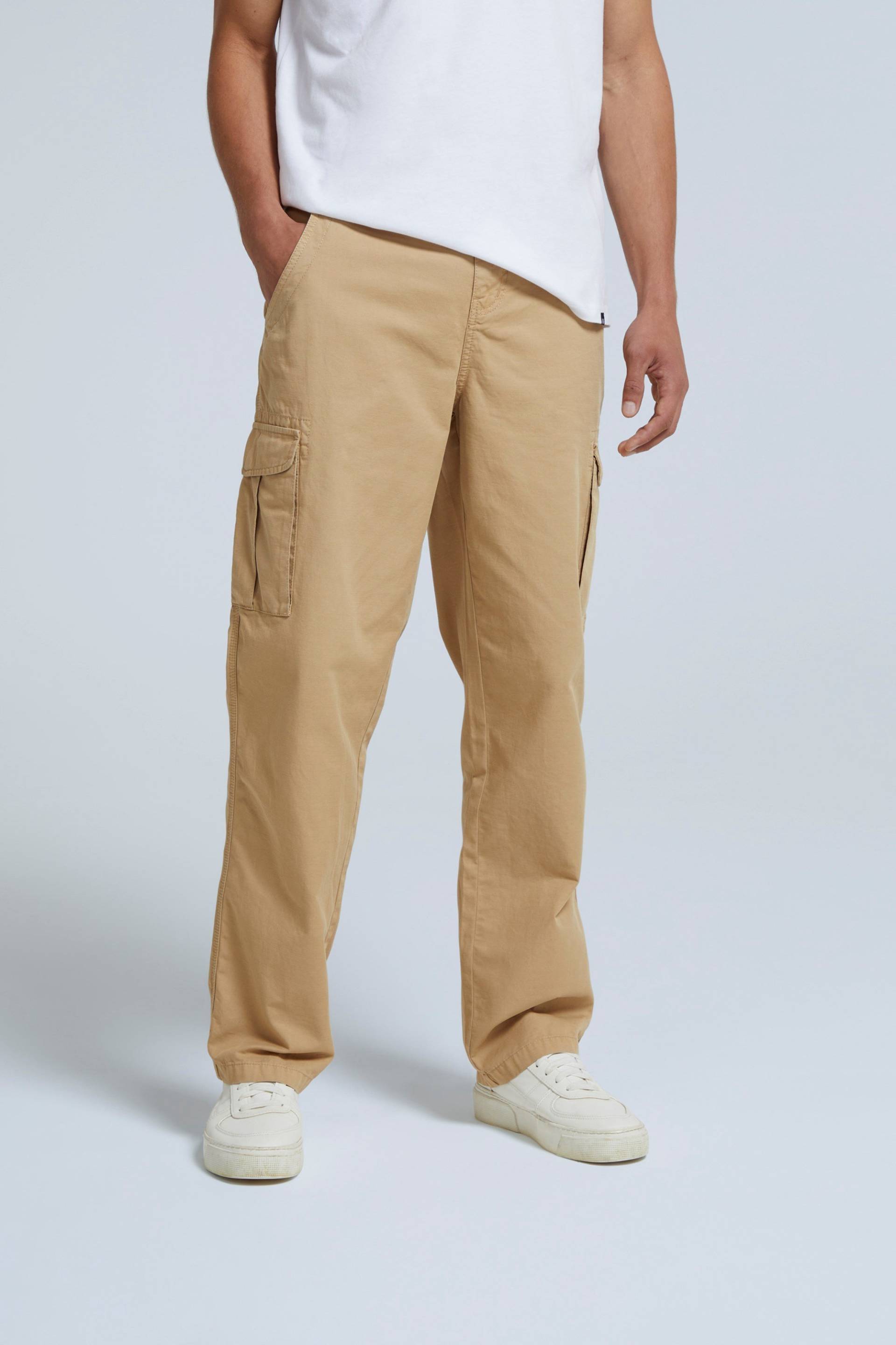 Merrick Herren Bio-Baumwoll-Hose - Beige von Animal