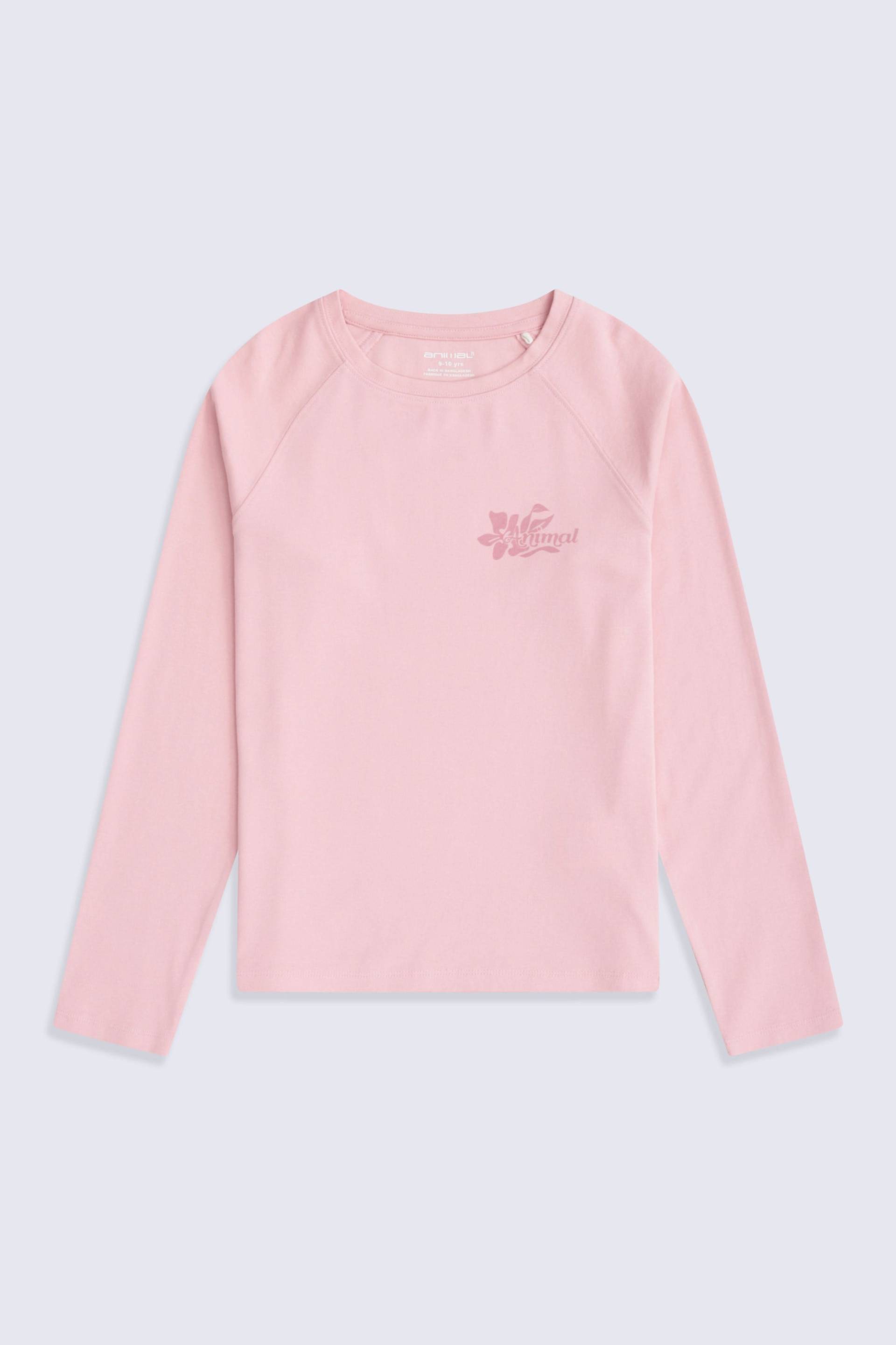 Ashleigh Mädchen-Langarmshirt - Rosa von Animal