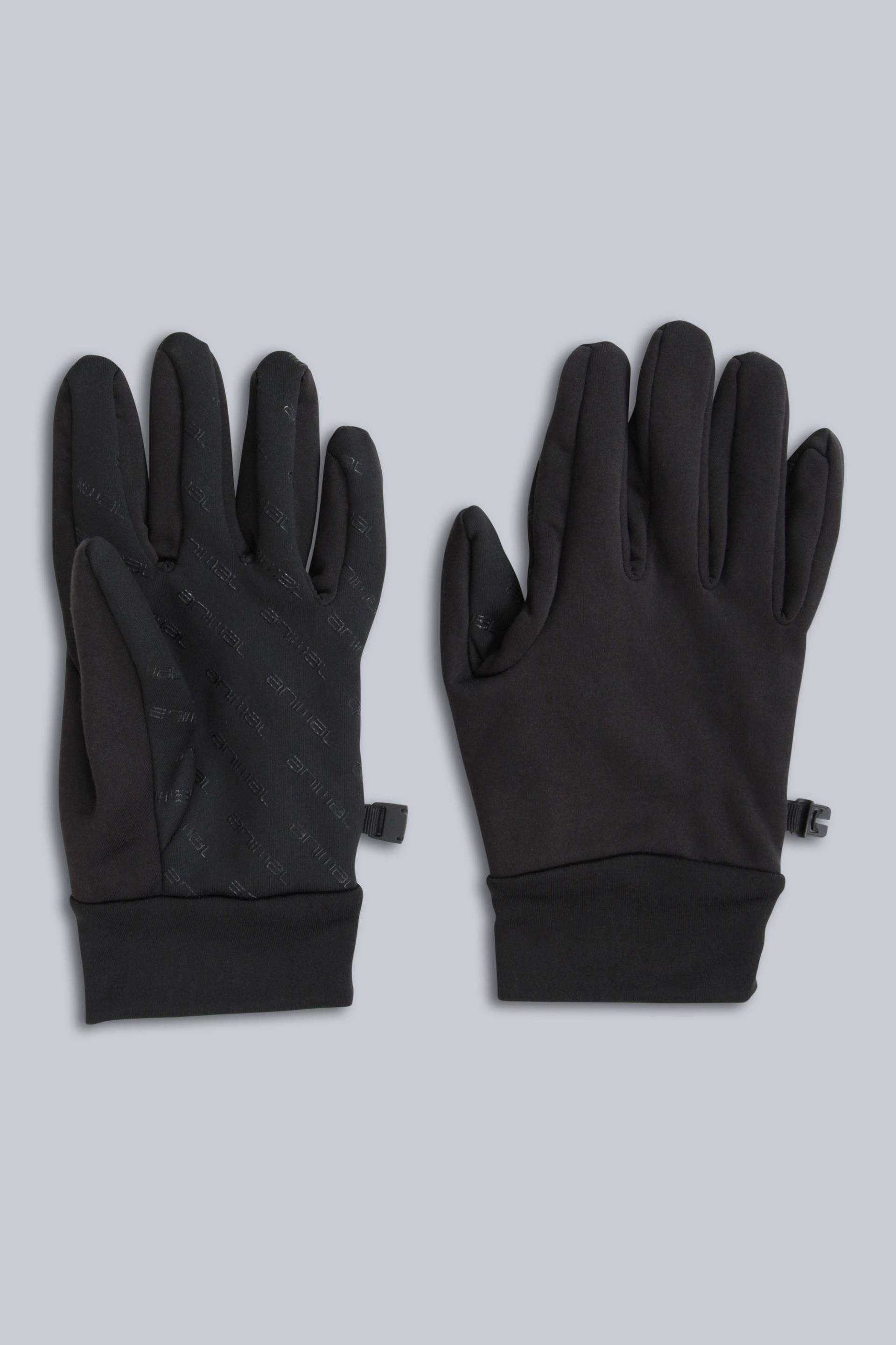 Aspen Herren-Innenhandschuhe - Schwarz von Animal
