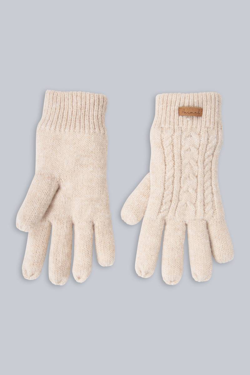 Becky Borggefütterte Damen Handschuhe - Beige von Animal