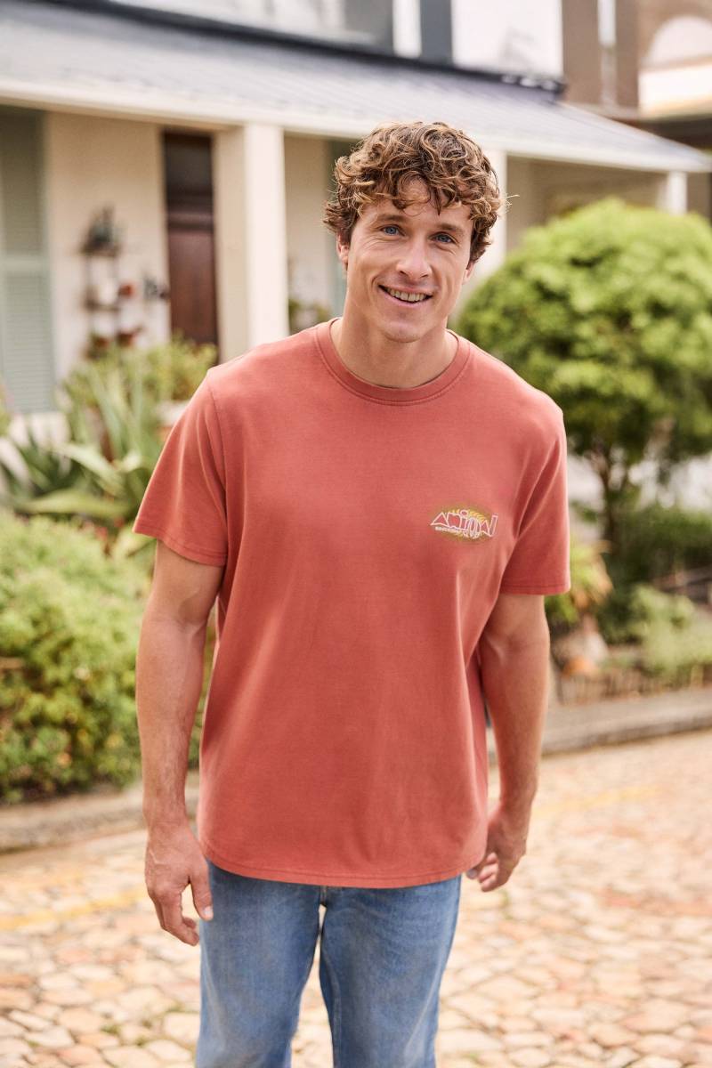 Chase Herren T-Shirt - Orange Chase Herren T-Shirt - Orange von Animal