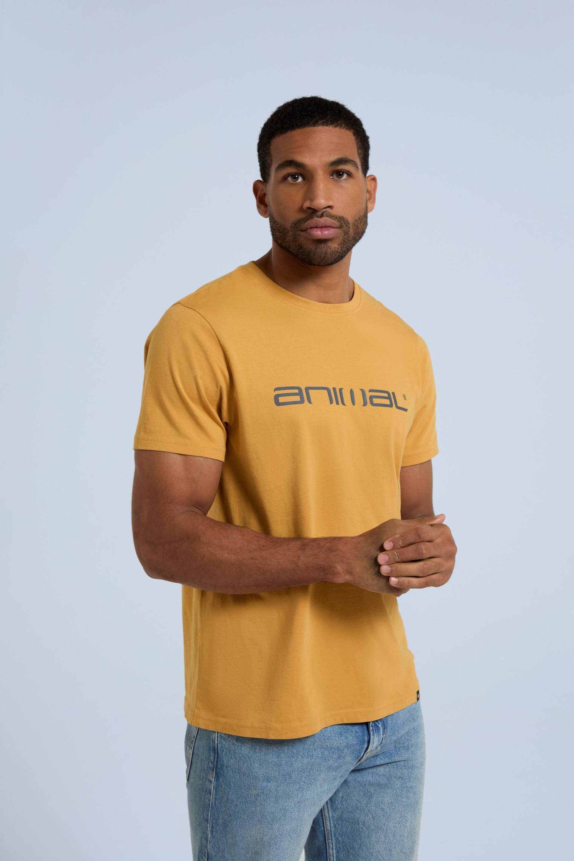 Classico Bio-Baumwoll Herren T-Shirt - Gelb von Animal