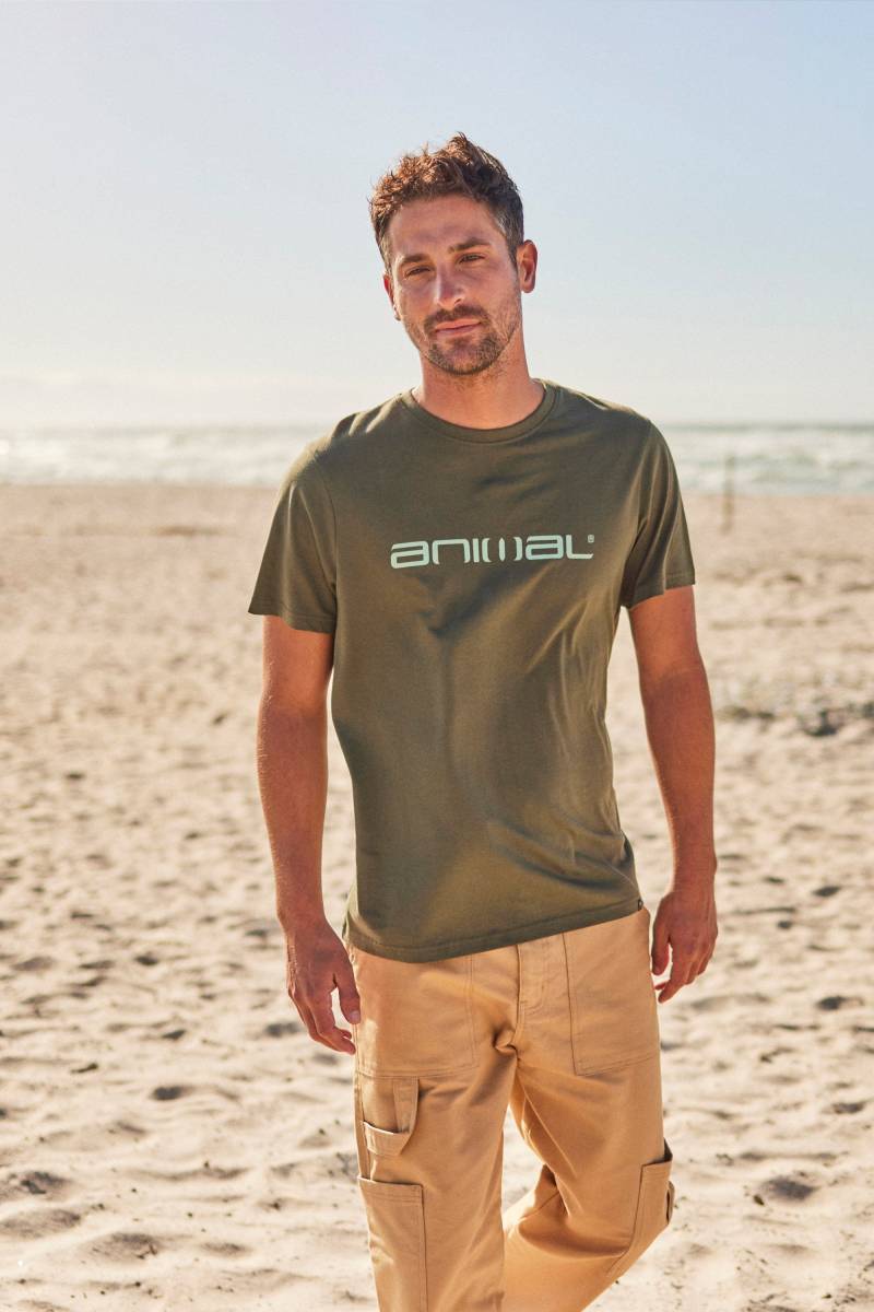 Classico Herren T-Shirt - Khaki von Animal