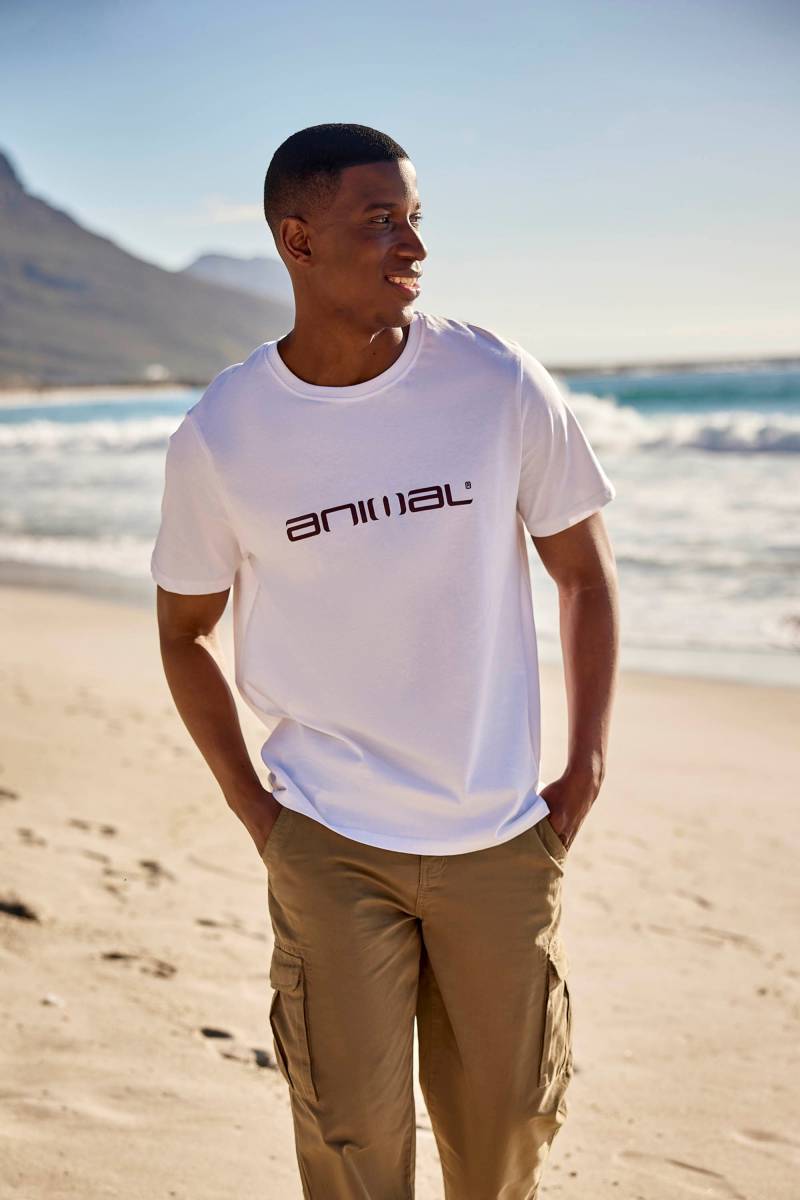 Classico Herren T-Shirt - Weiss von Animal
