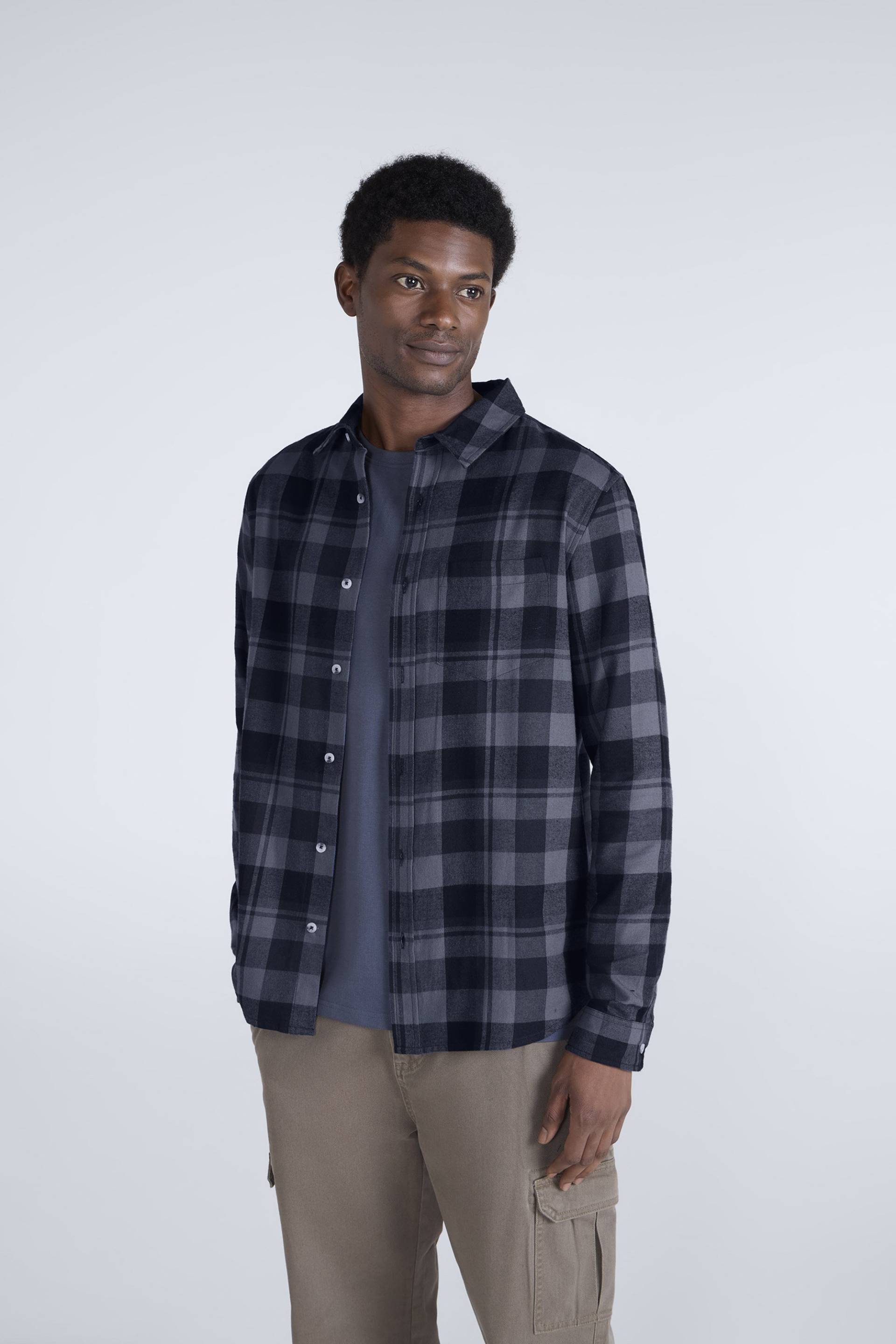 Cove Herren Flanellhemd - Grau Cove Herren Flanellhemd - Grau von Animal