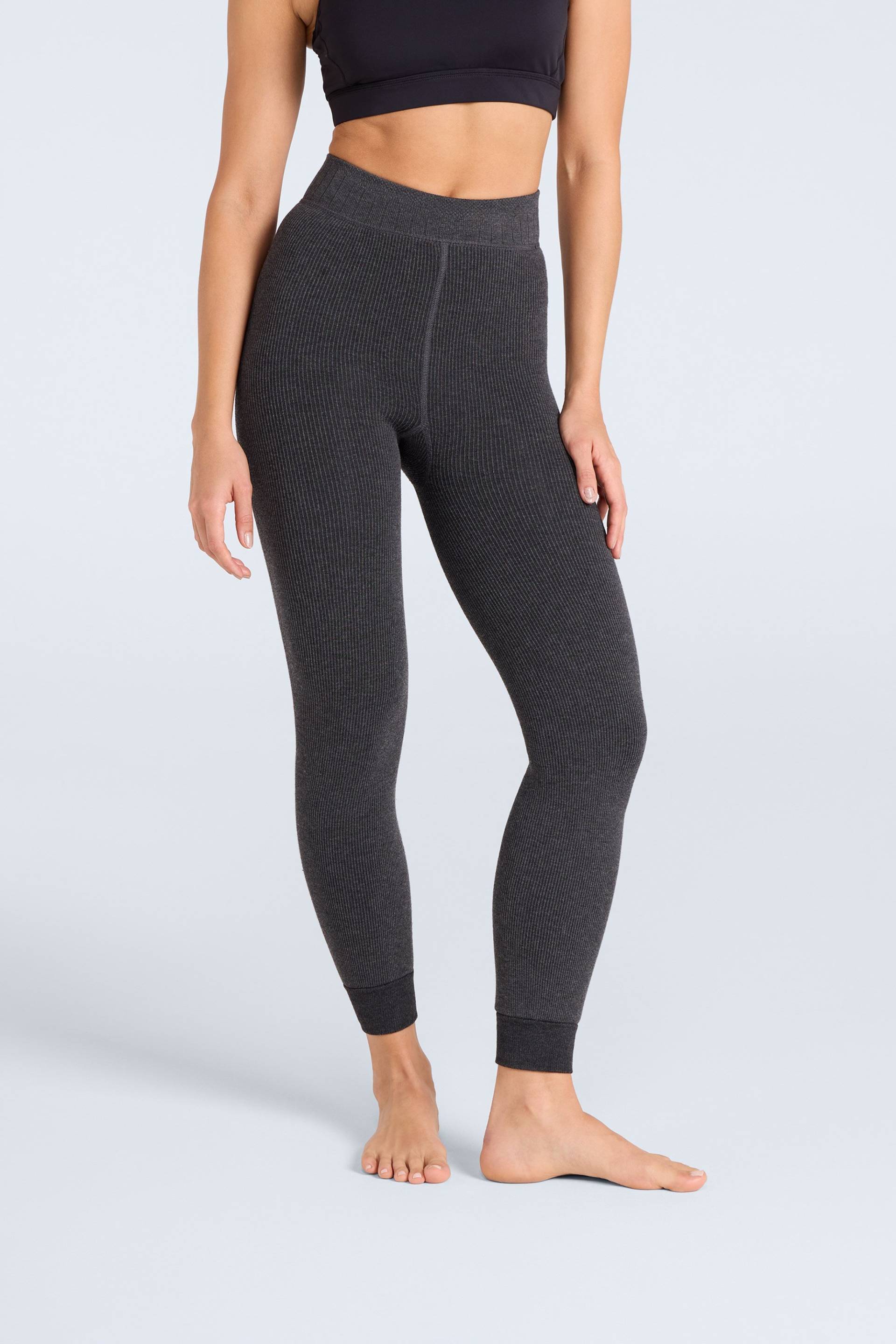 Fleecegefütterte Damen-Leggings - Grau Fleecegefütterte Damen-Leggings - Grau von Animal
