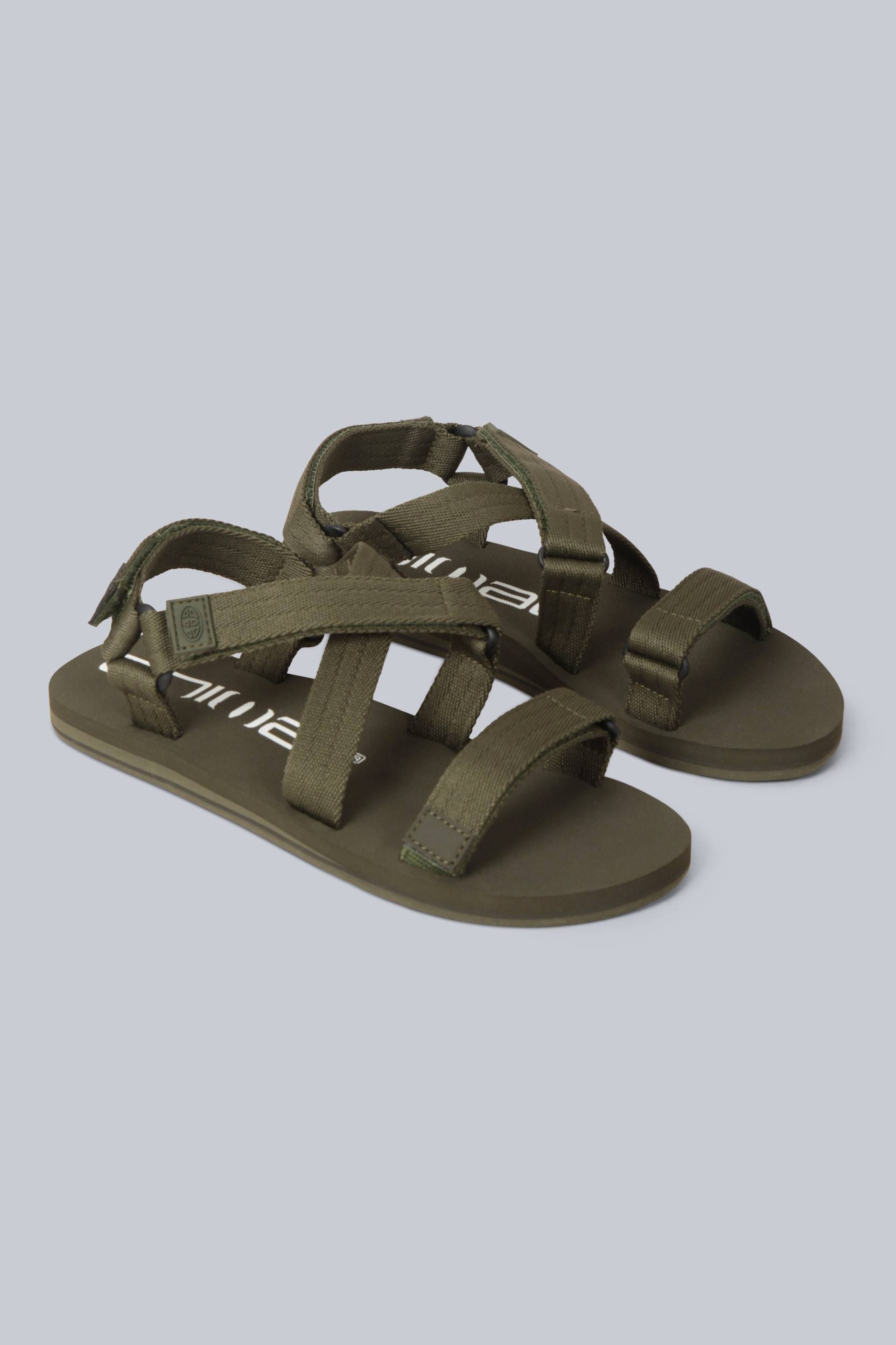 Drift Recycelte Damensandalen - Khaki von Animal