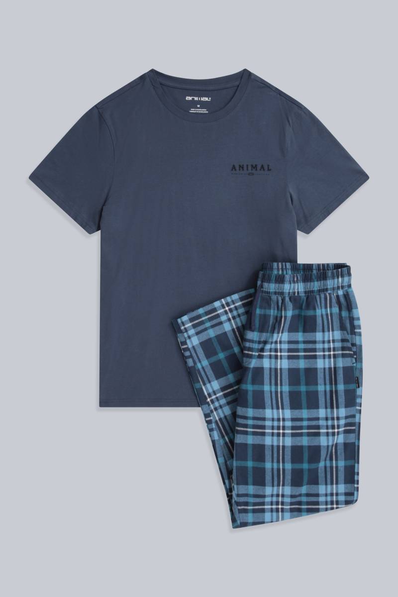 Driftoff Herren Pyjama-Set - Blau von Animal