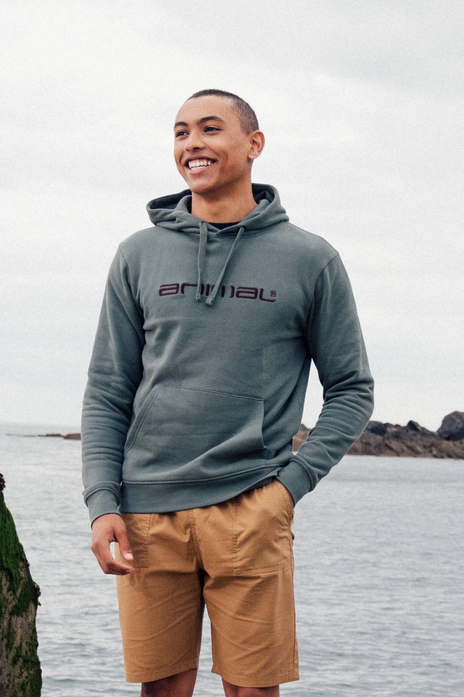 Driver Herren Kapuzenpulli - Khaki Driver Herren Kapuzenpulli - Khaki von Animal
