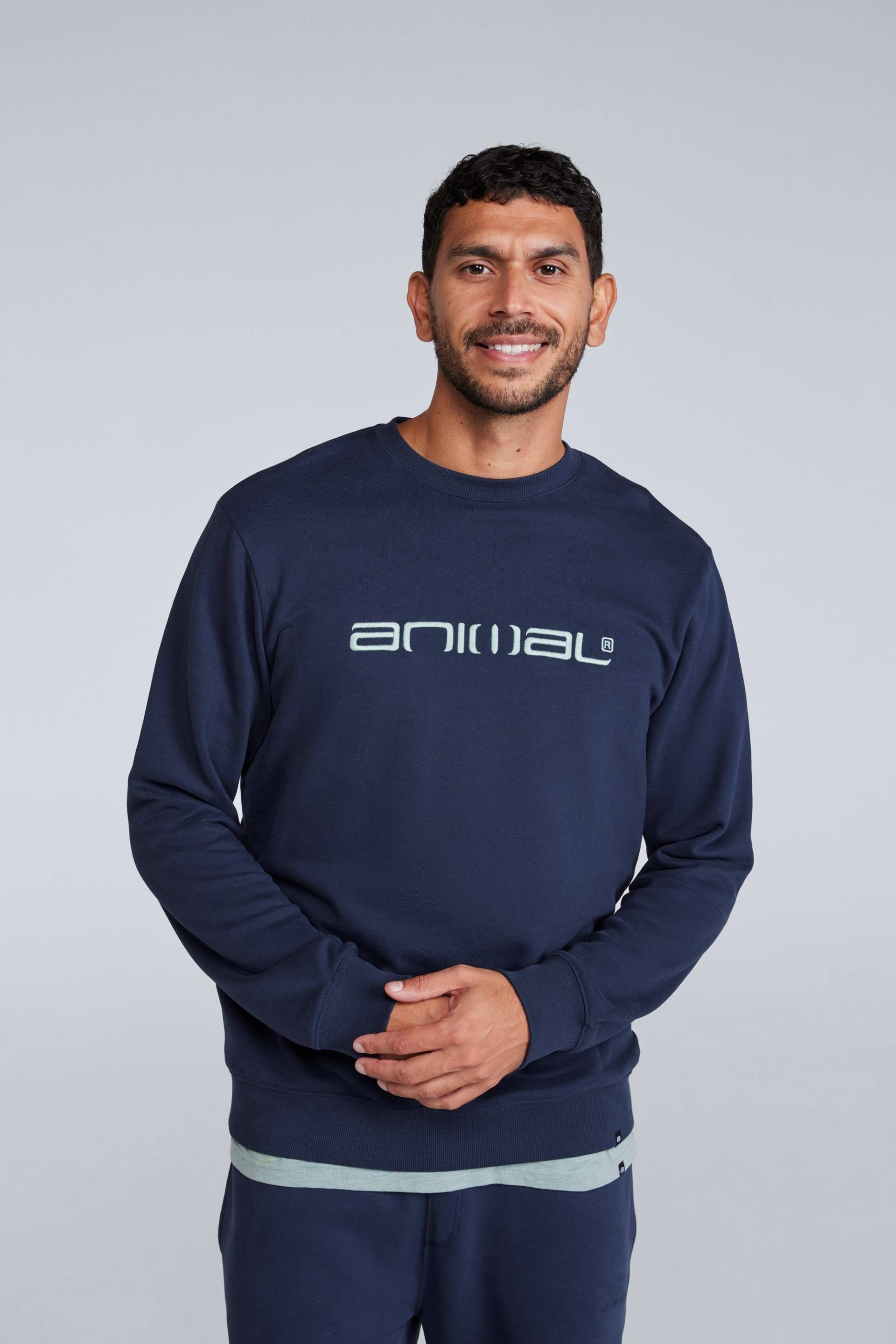 Driver Herren Sweatshirt - Marineblau Driver Herren Sweatshirt - Marineblau von Animal