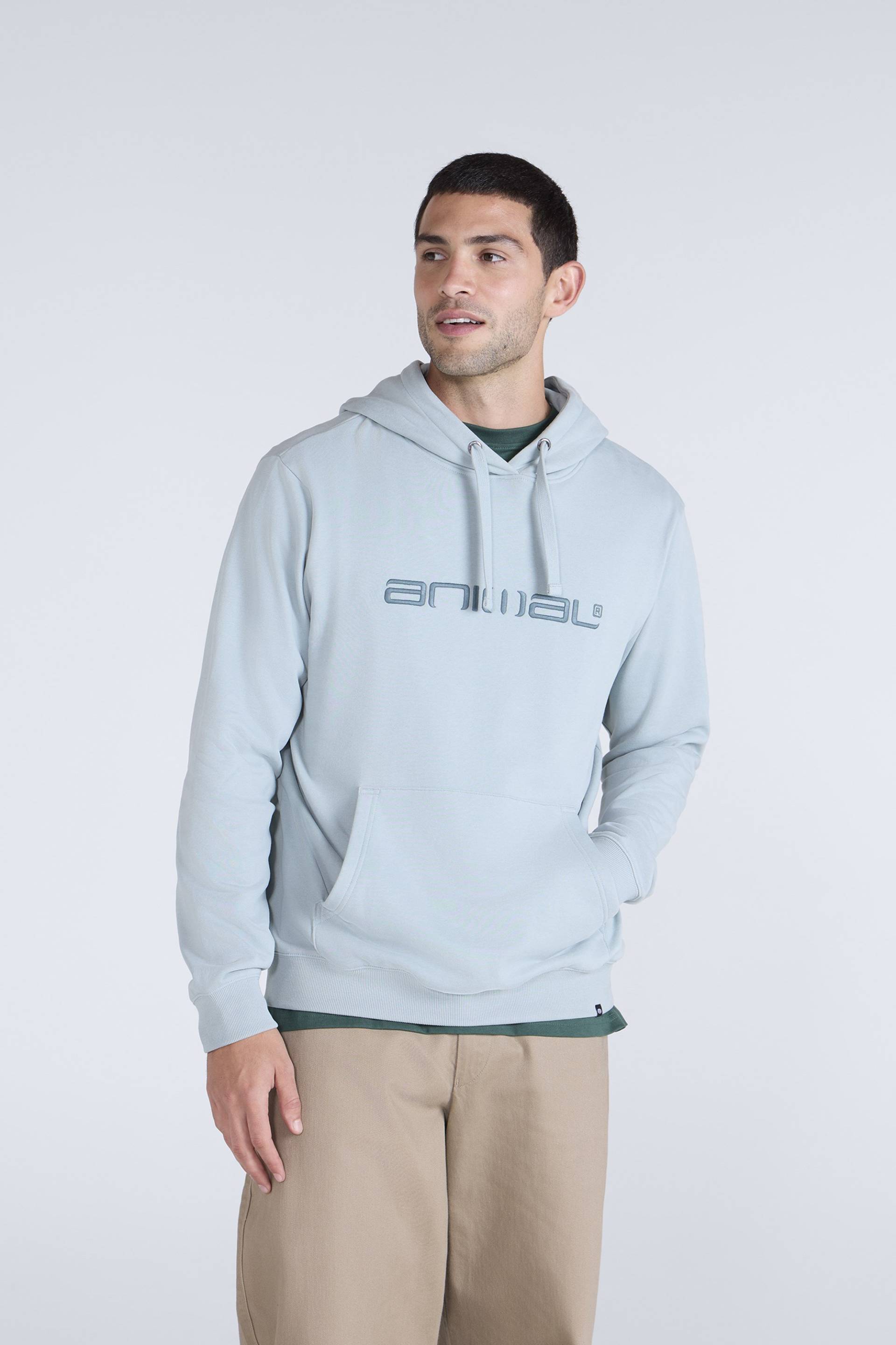 Driver Logo Herren-Kapuzenpullover - Blau von Animal
