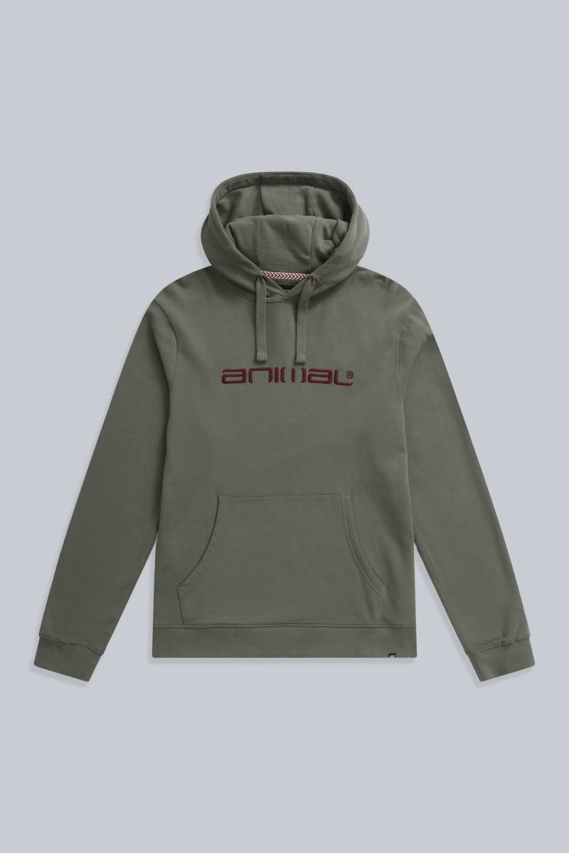 Driver Logo Herren-Kapuzenpullover - Khaki von Animal