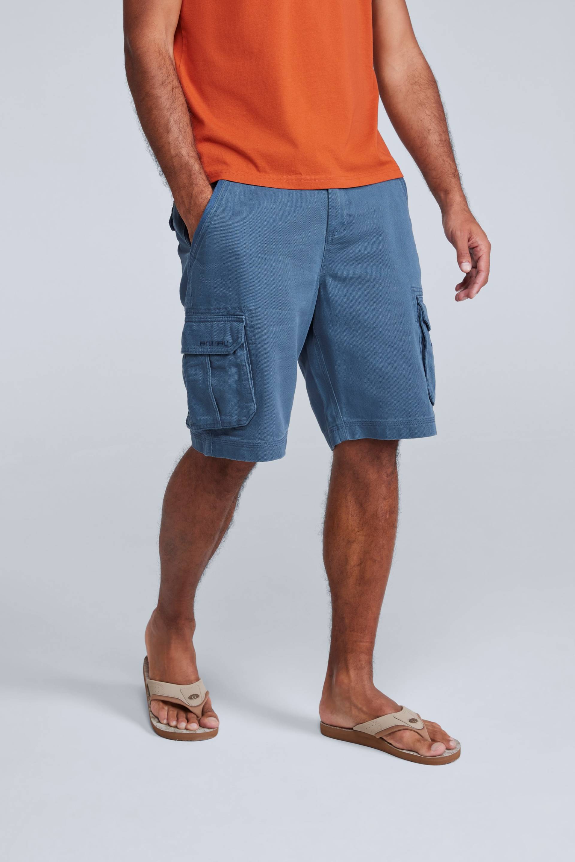 Dusk Herren Twill-Cargoshorts - Dunkel Türkis Dusk Herren Twill-Cargoshorts - Dunkel Türkis von Animal