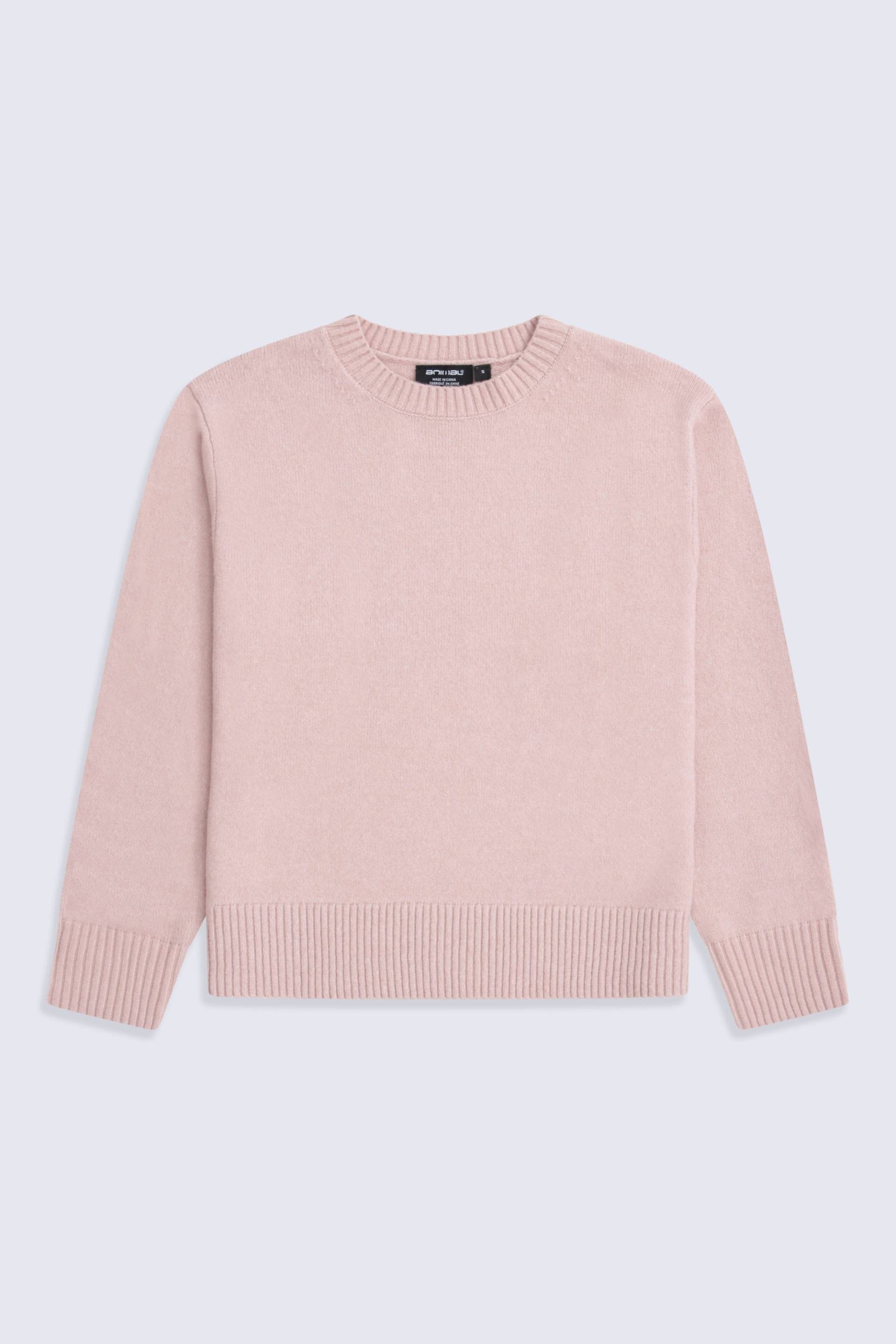 Fluffy Damenpullover - Rosa von Animal