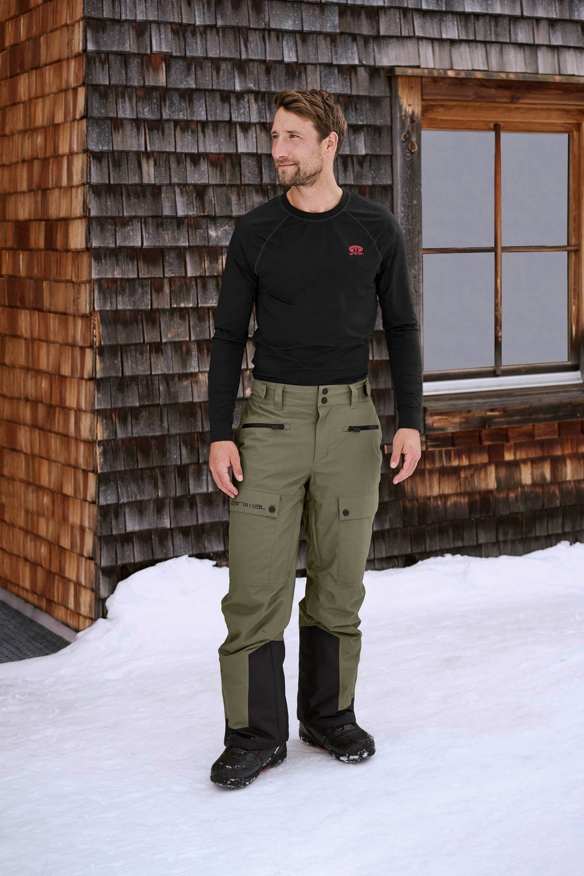 Glaze Schneehose für Herren - Khaki von Animal