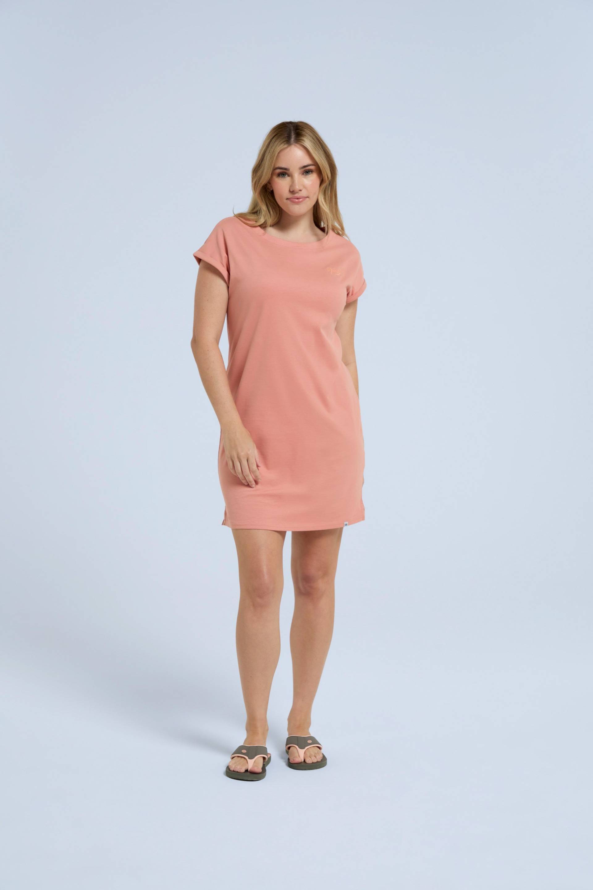 Holly Bio-Baumwoll Damen Jerseykleid - Pink von Animal
