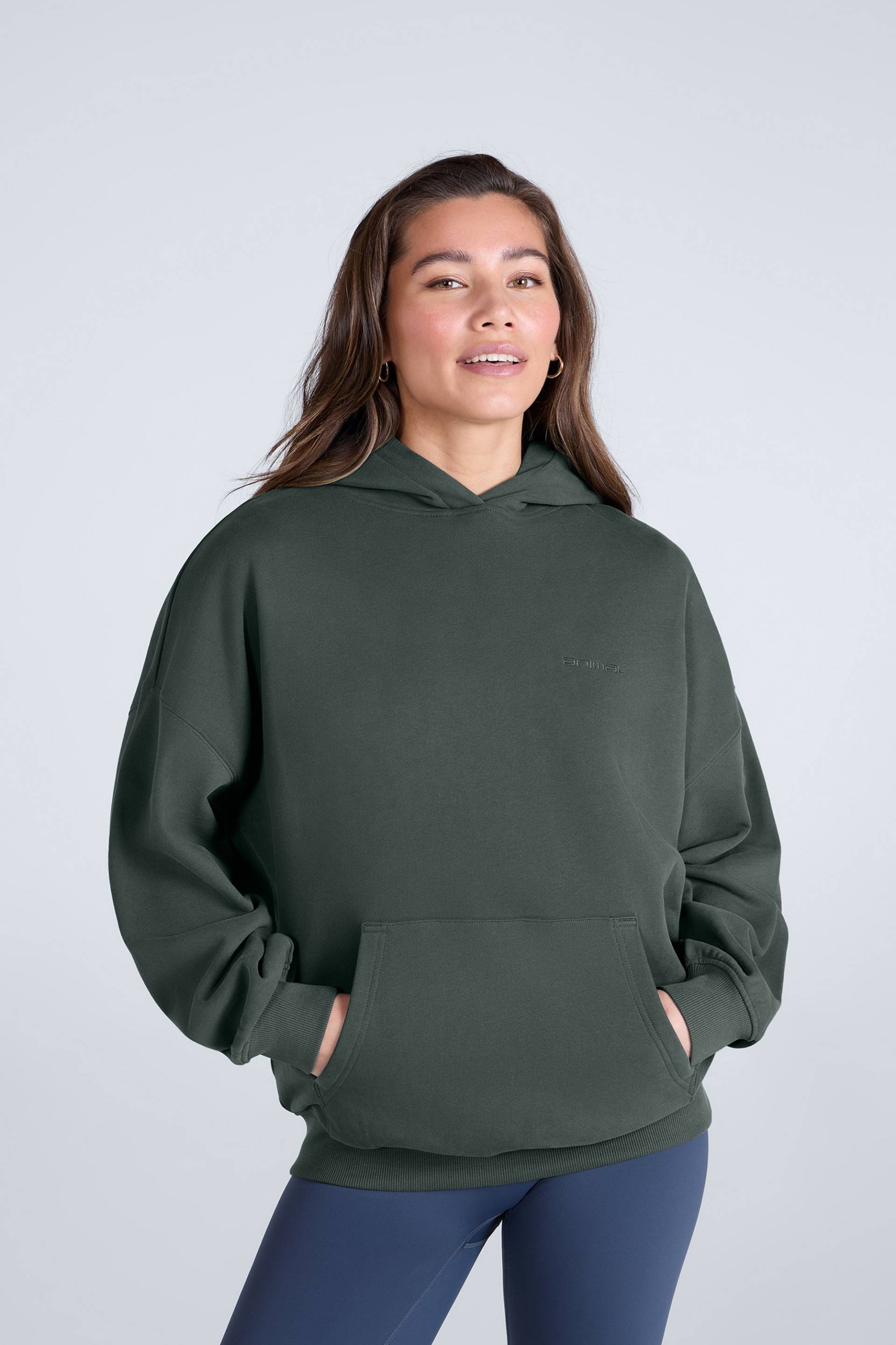 Idol Damen Kapuzenpulli - Grün Idol Damen Kapuzenpulli - Grün von Animal