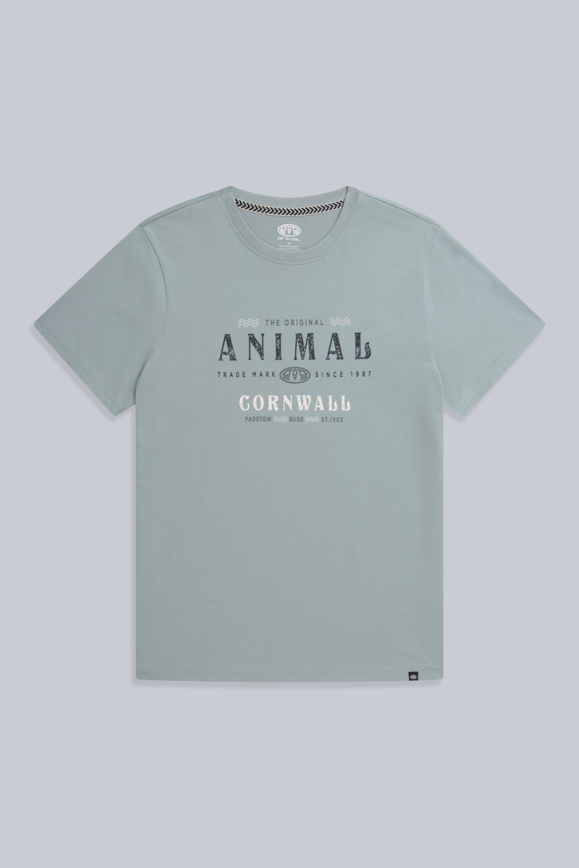 Jacob Bio-T-Shirt für Herren - Blau von Animal