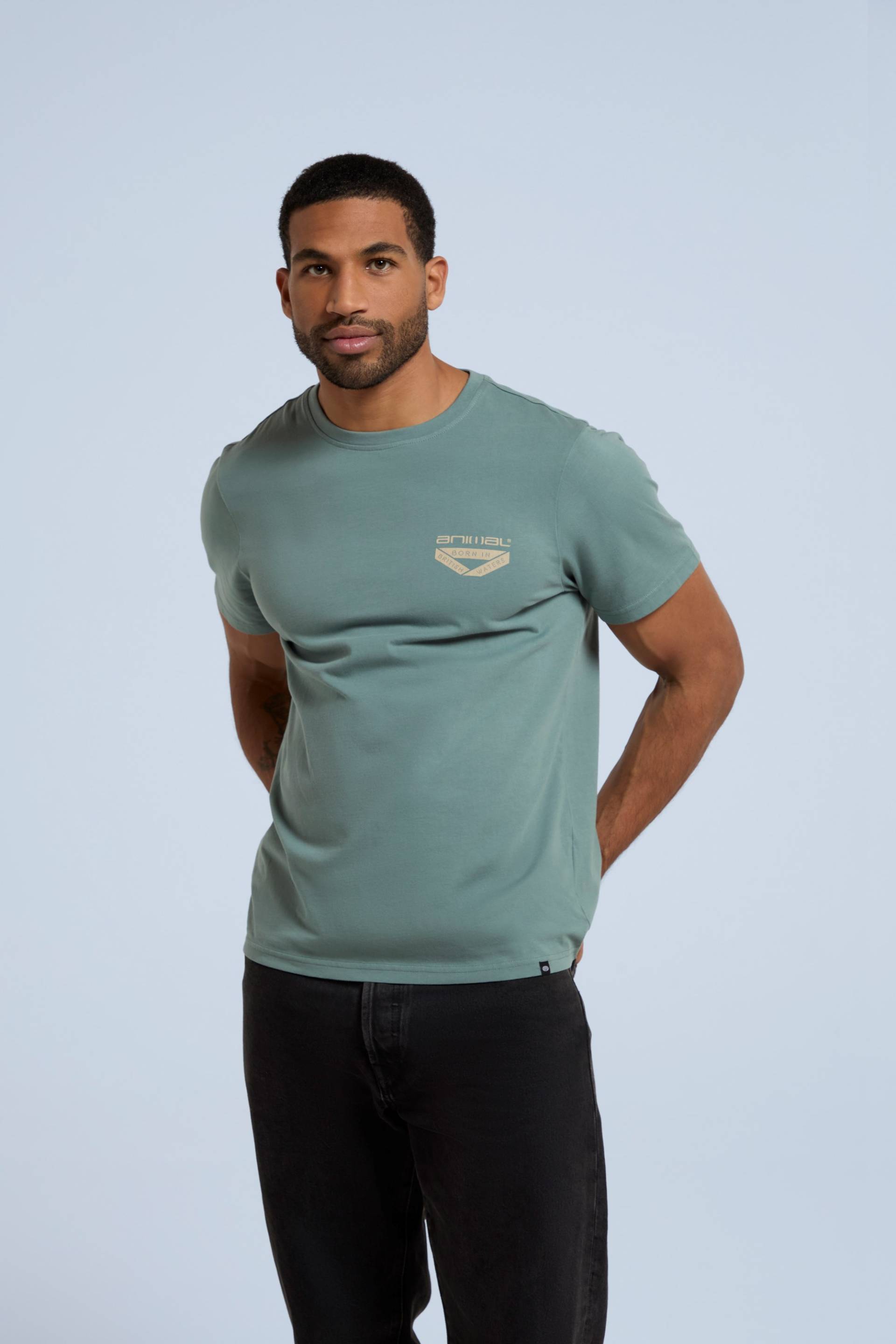 Jacob Bio-T-Shirt für Herren - Khaki von Animal