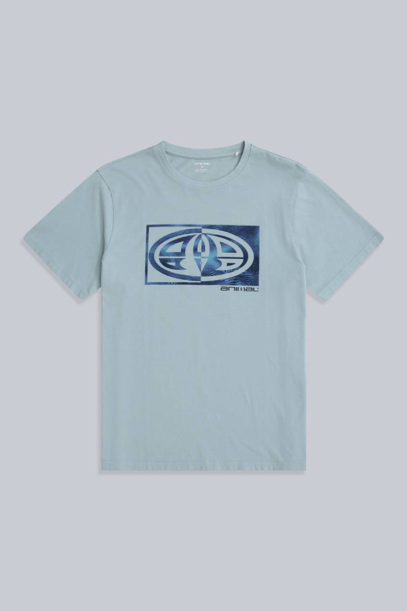 Jacob Herren T-Shirt - Blau von Animal