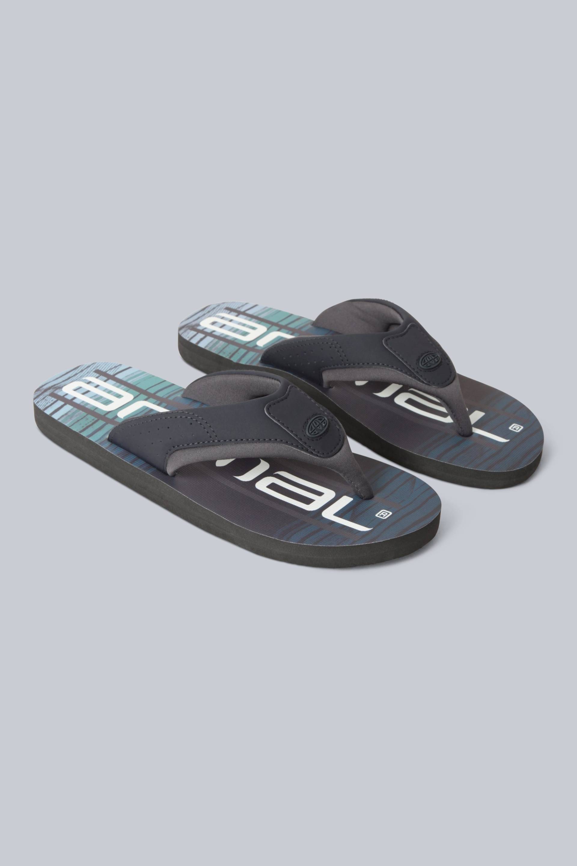 Jekyl Herren-AOP-Flip-Flops - Grau von Animal