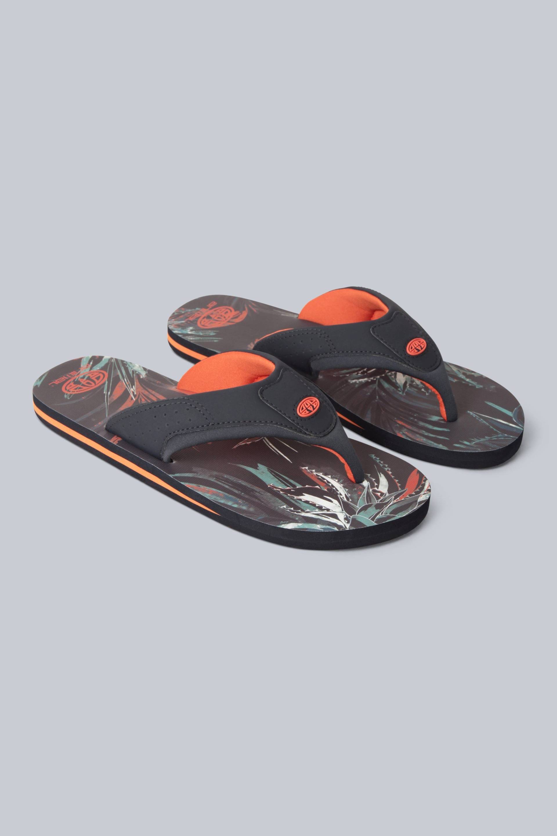 Jekyl Herren-AOP-Flip-Flops - Orange von Animal