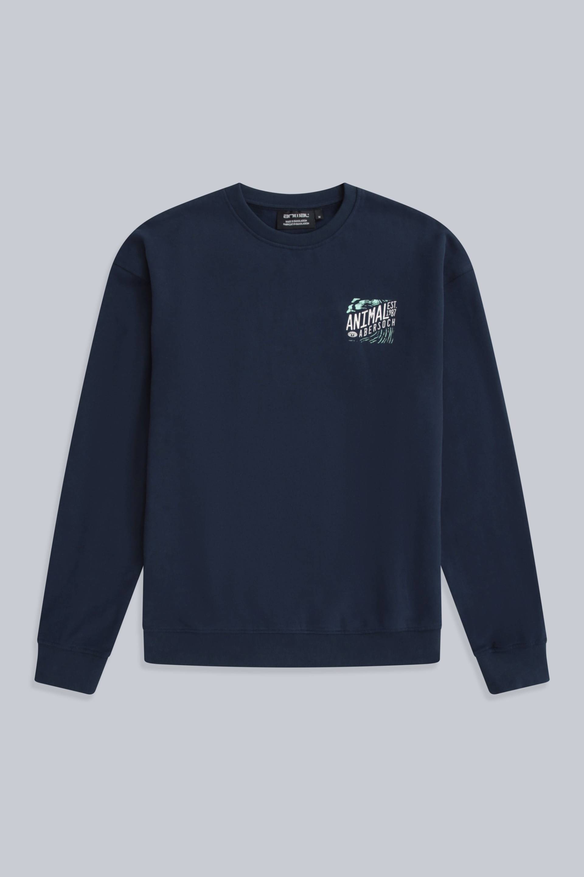 Jonah Herren Abersoch Sweatshirt - Marineblau Jonah Herren Abersoch Sweatshirt - Marineblau von Animal