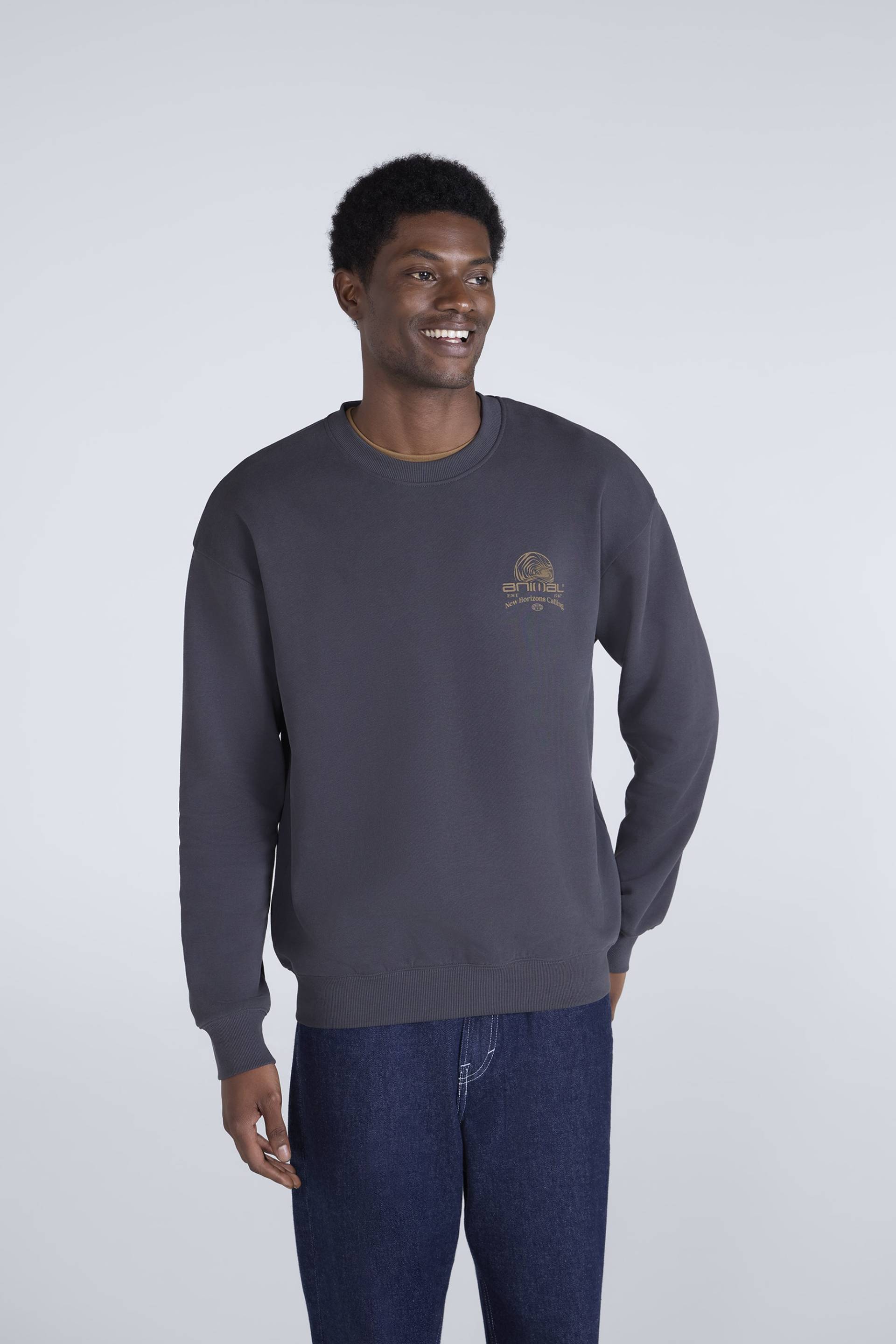 Jonah Herren Sweatshirt - Grau Jonah Herren Sweatshirt - Grau von Animal