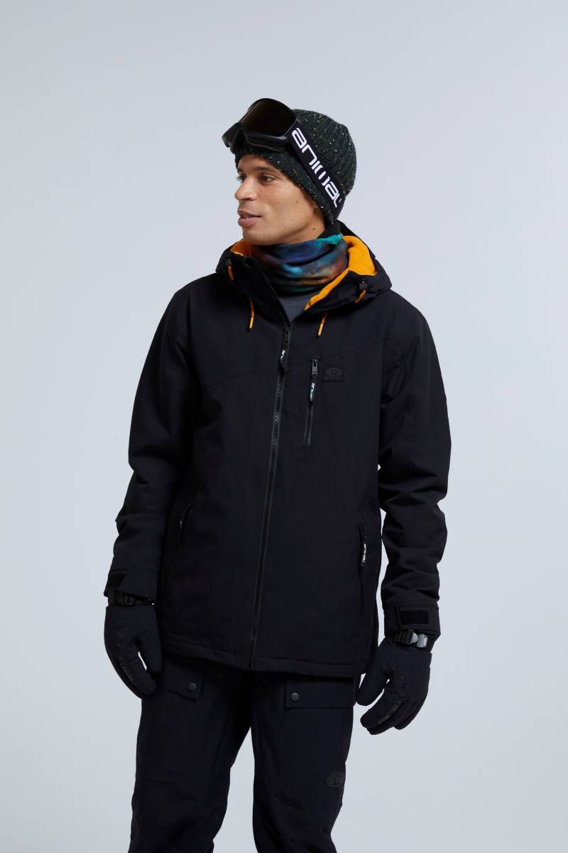 Laxx Logo Herren Skijacke - Schwarz von Animal