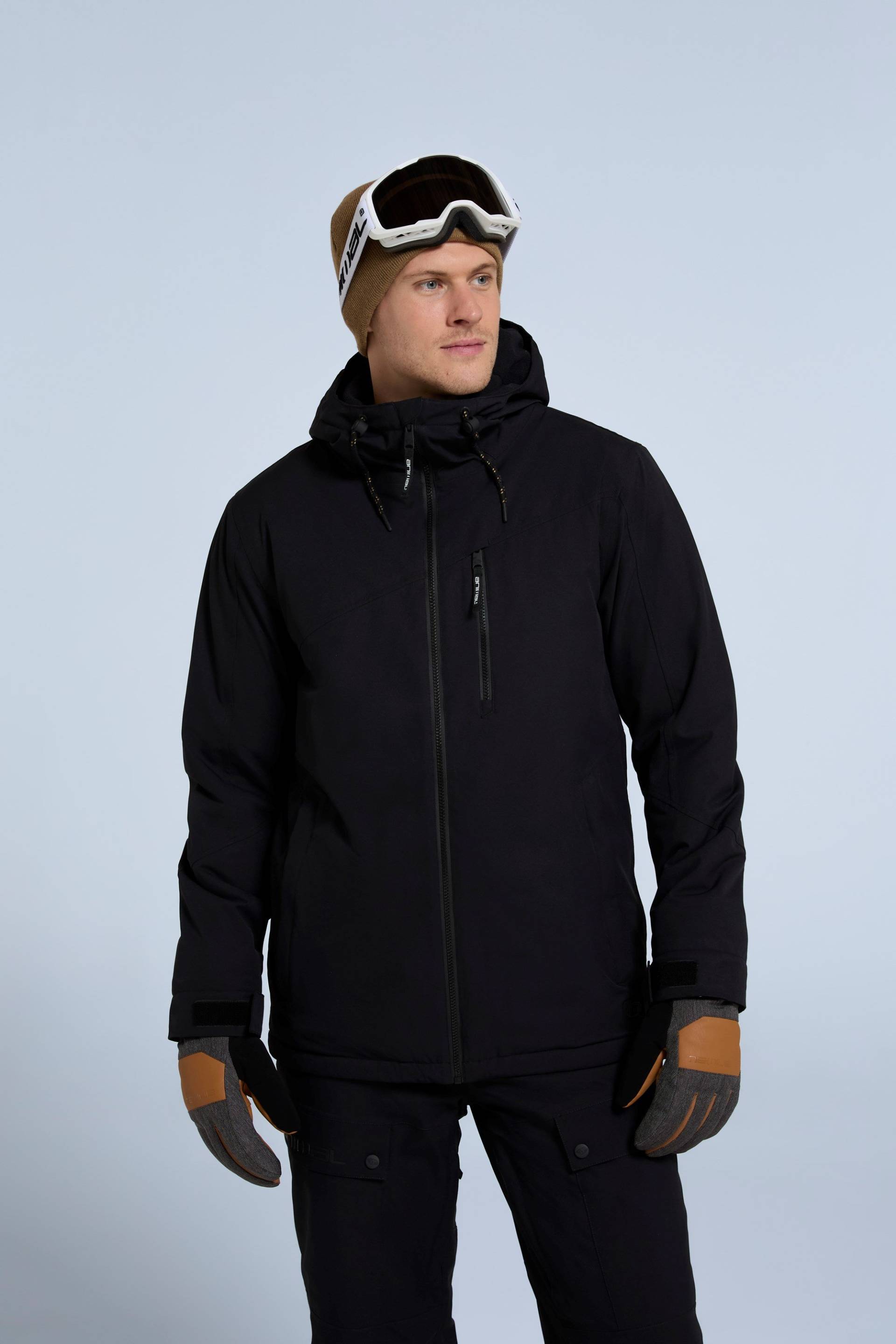 Laxx Logo Herren Skijacke - Schwarz Laxx Logo Herren Skijacke - Schwarz von Animal