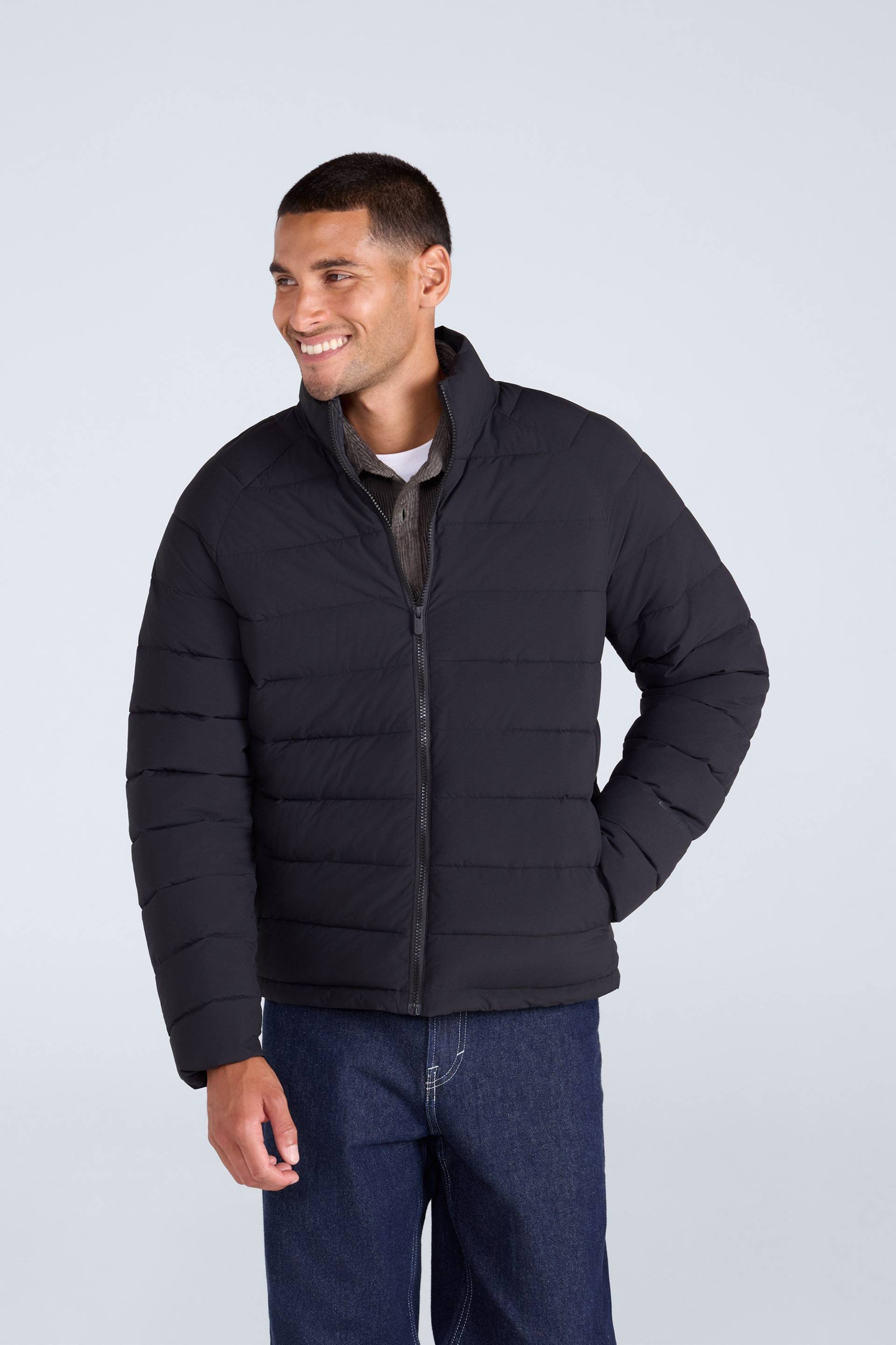 Light Cosi Herren Steppjacke - Schwarz Light Cosi Herren Steppjacke - Schwarz von Animal