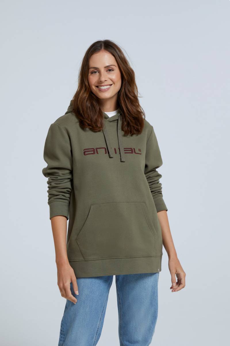 Maya Damen Kapuzenpulli - Grün von Animal