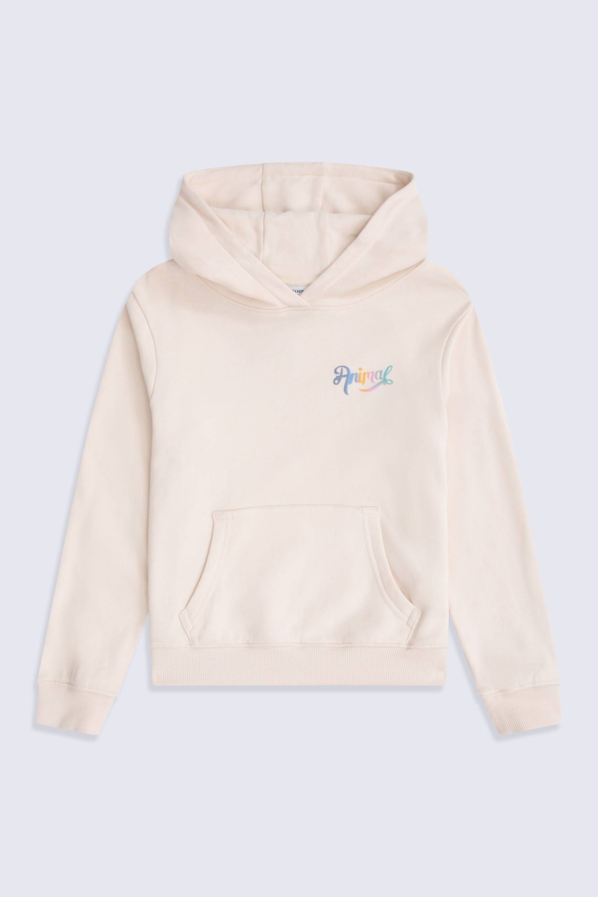 Maya Mädchen-Hoodie mit Grafik - Rosa von Animal
