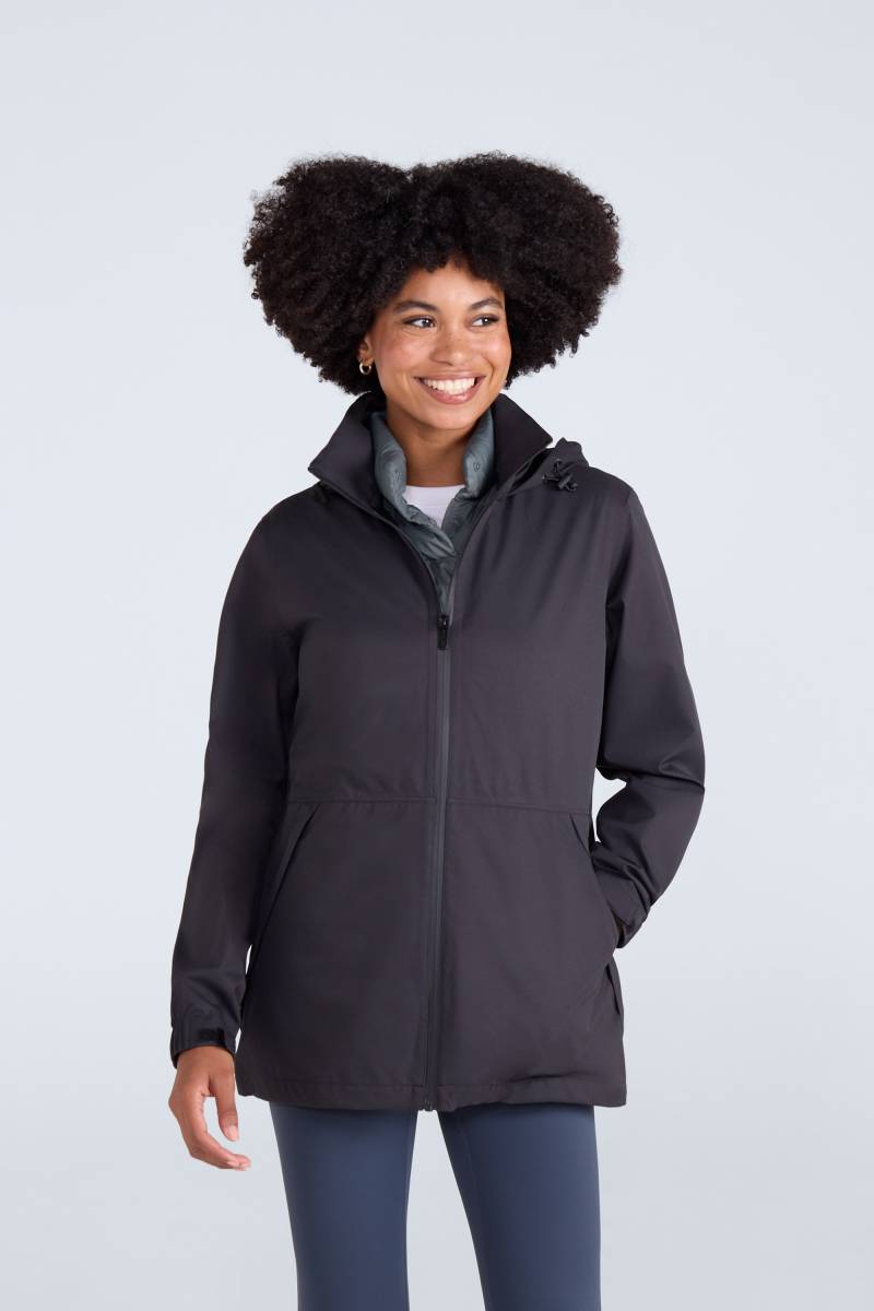 Pace Damen-Regenjacke - Schwarz Pace Damen-Regenjacke - Schwarz von Animal