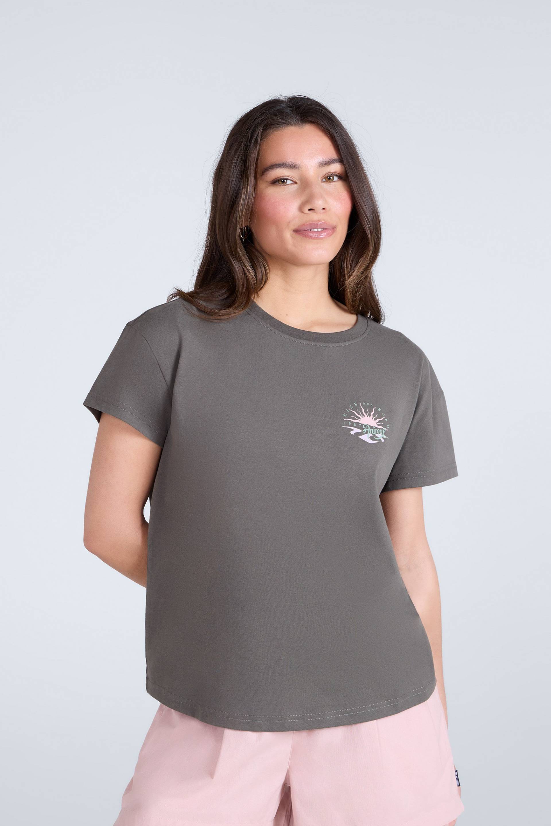 Phoenix Damen T-Shirt - Khaki von Animal