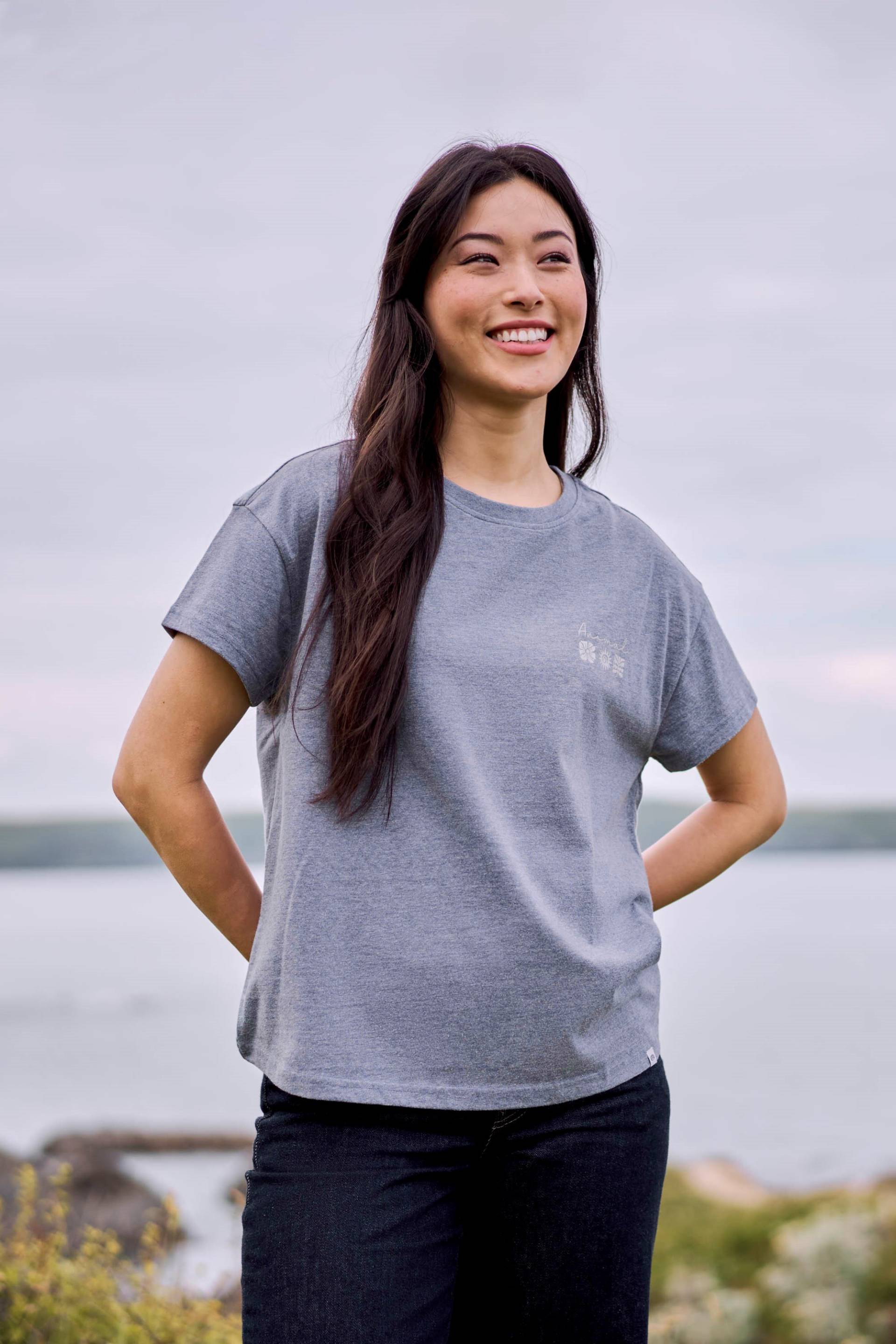 Phoenix Damen T-Shirt - Marineblau von Animal