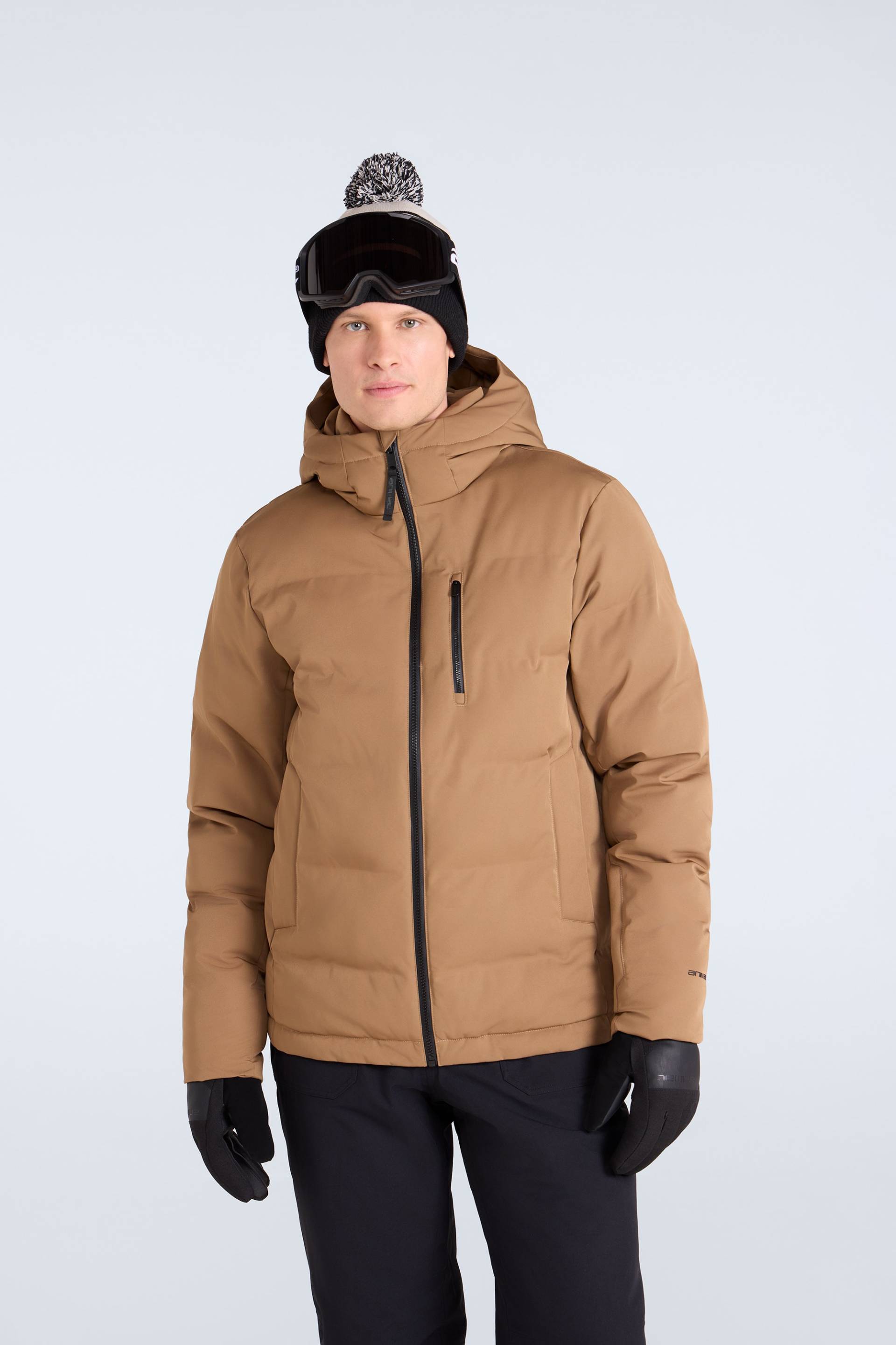 Polar Herren-Ski-Jacke, heißversiegelt und wasserdicht - Braun Polar Herren-Ski-Jacke, heißversiegelt und wasserdicht - Braun von Animal
