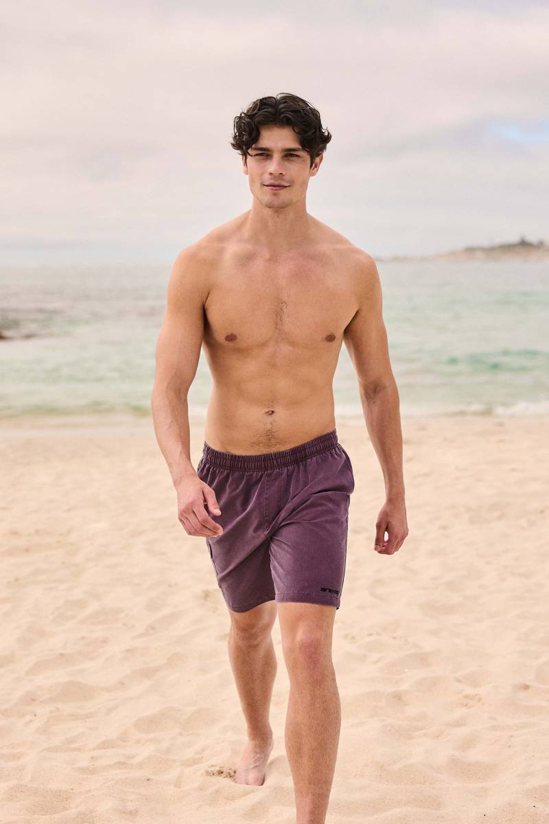 Reeva Herren Badeshorts - Burgunderrot von Animal