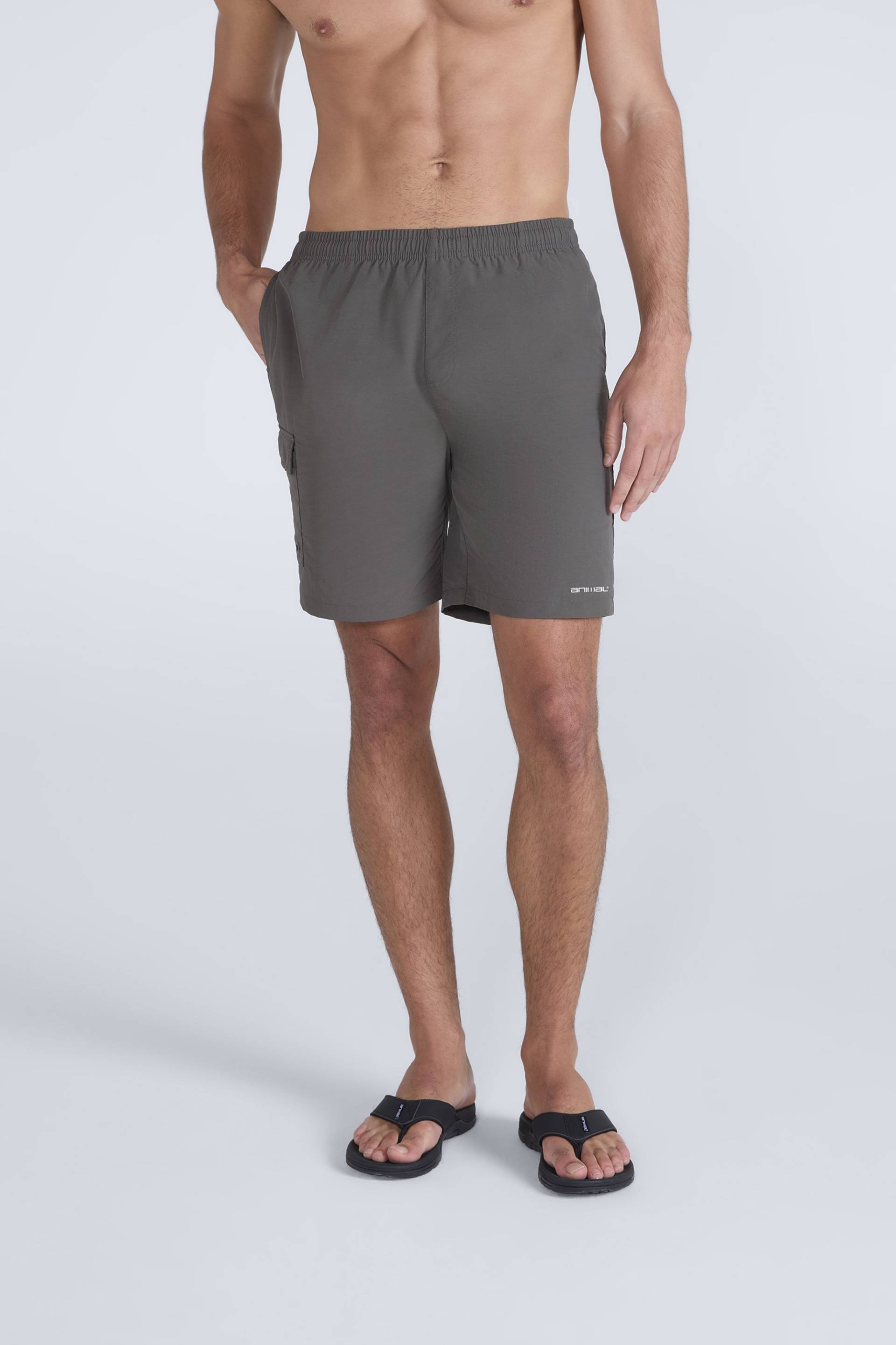 Reeva Herren Badeshorts - Khaki von Animal