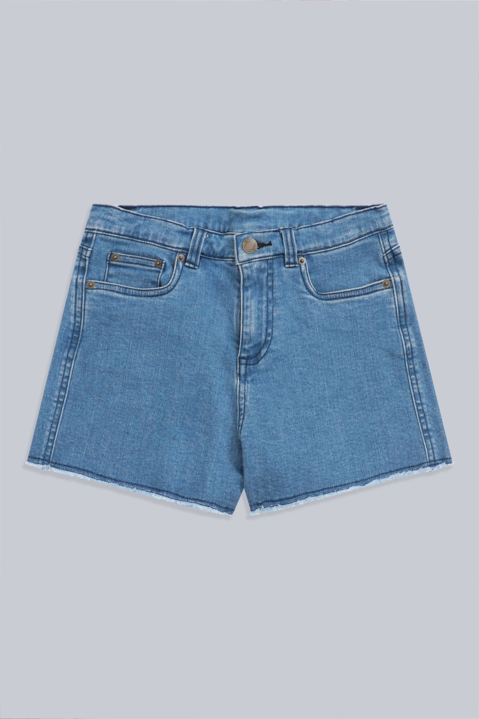 Sophia Bio-Baumwoll Kinder Denim-Shorts - Blau von Animal